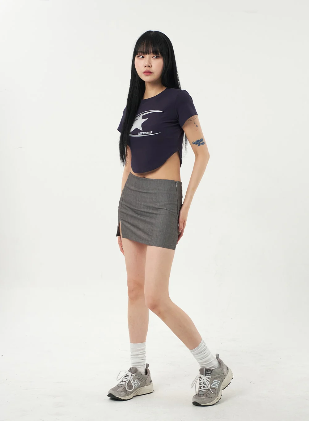 Mid-Rise Skort CA327 - Image 7