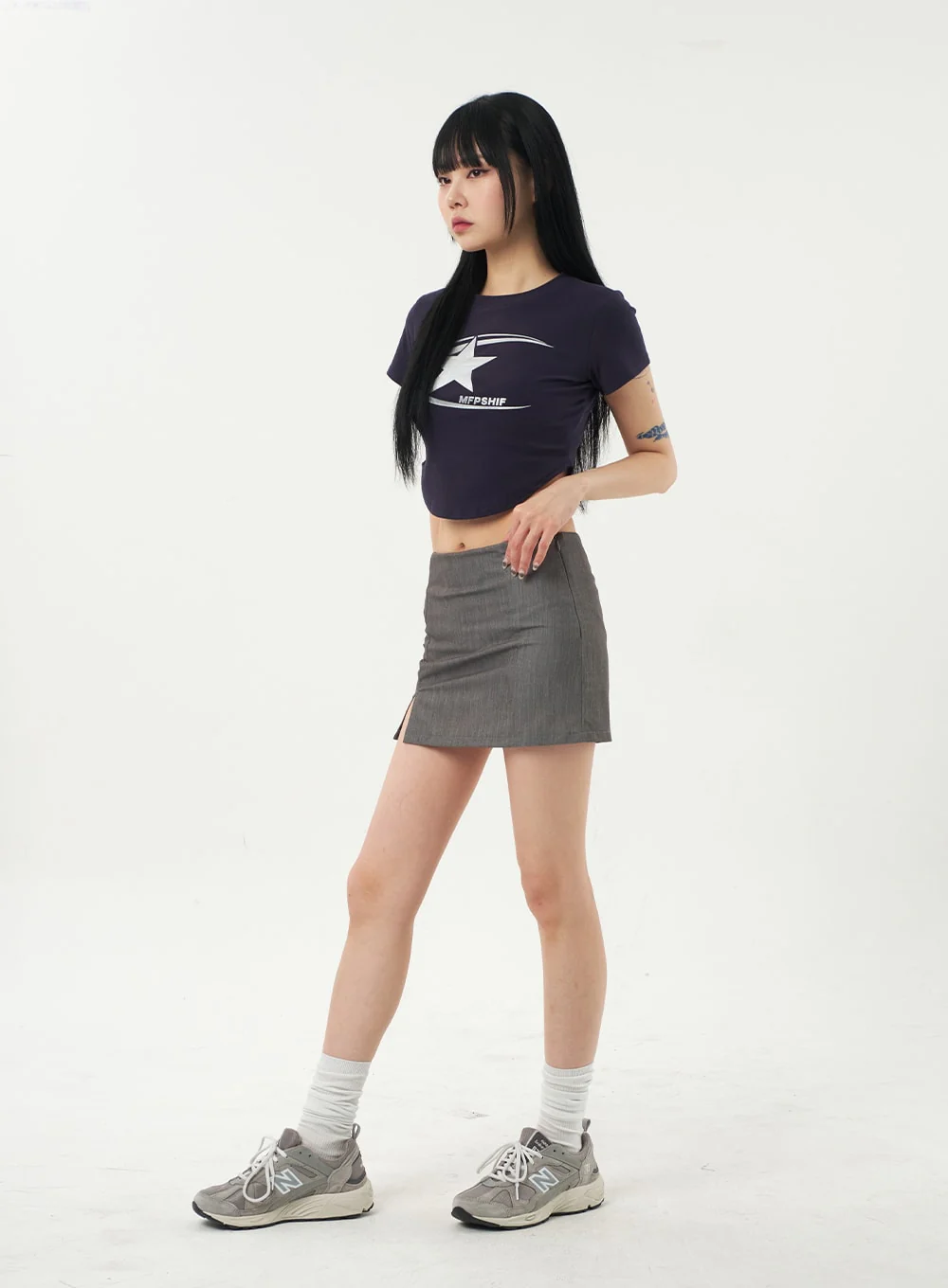 Mid-Rise Skort CA327 - Image 9