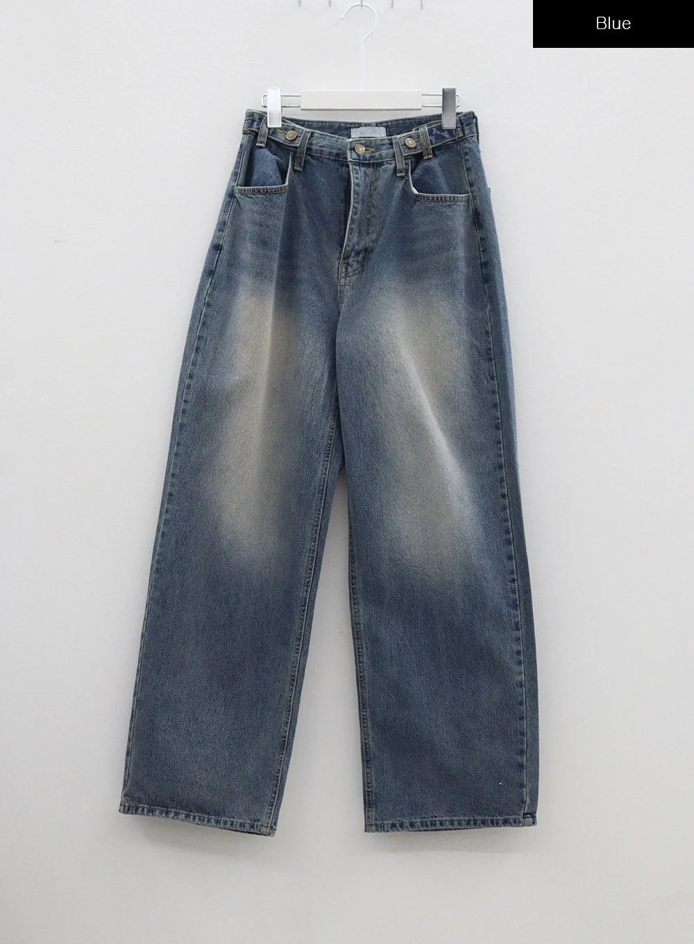 Mid-Wash Baggy Jeans BM321 - Image 12