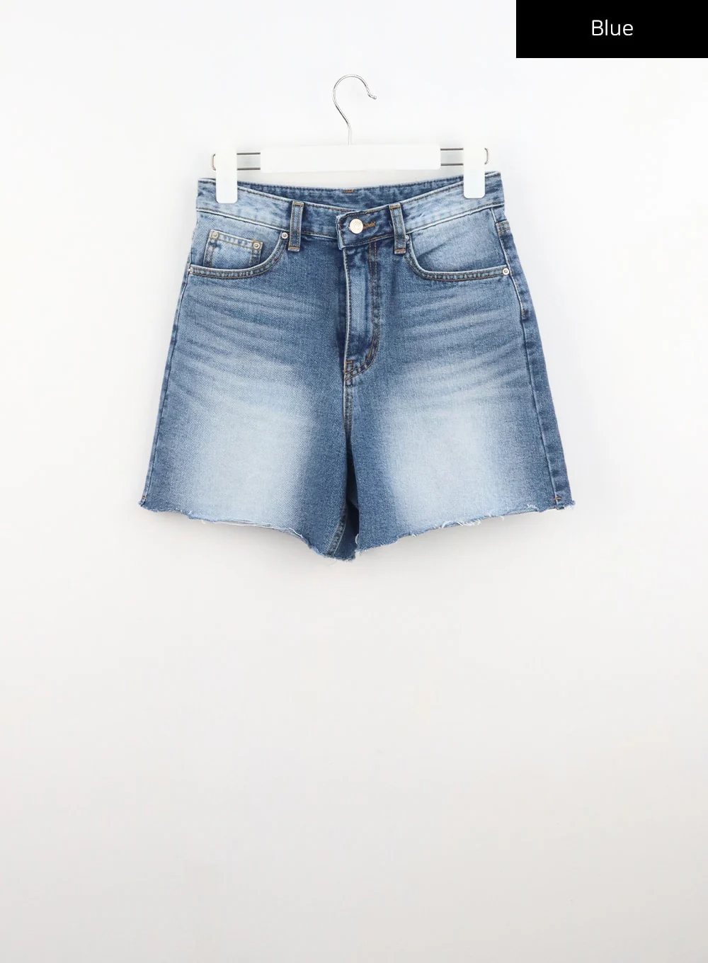Mid-Wash Denim Shorts CU328 - Image 14