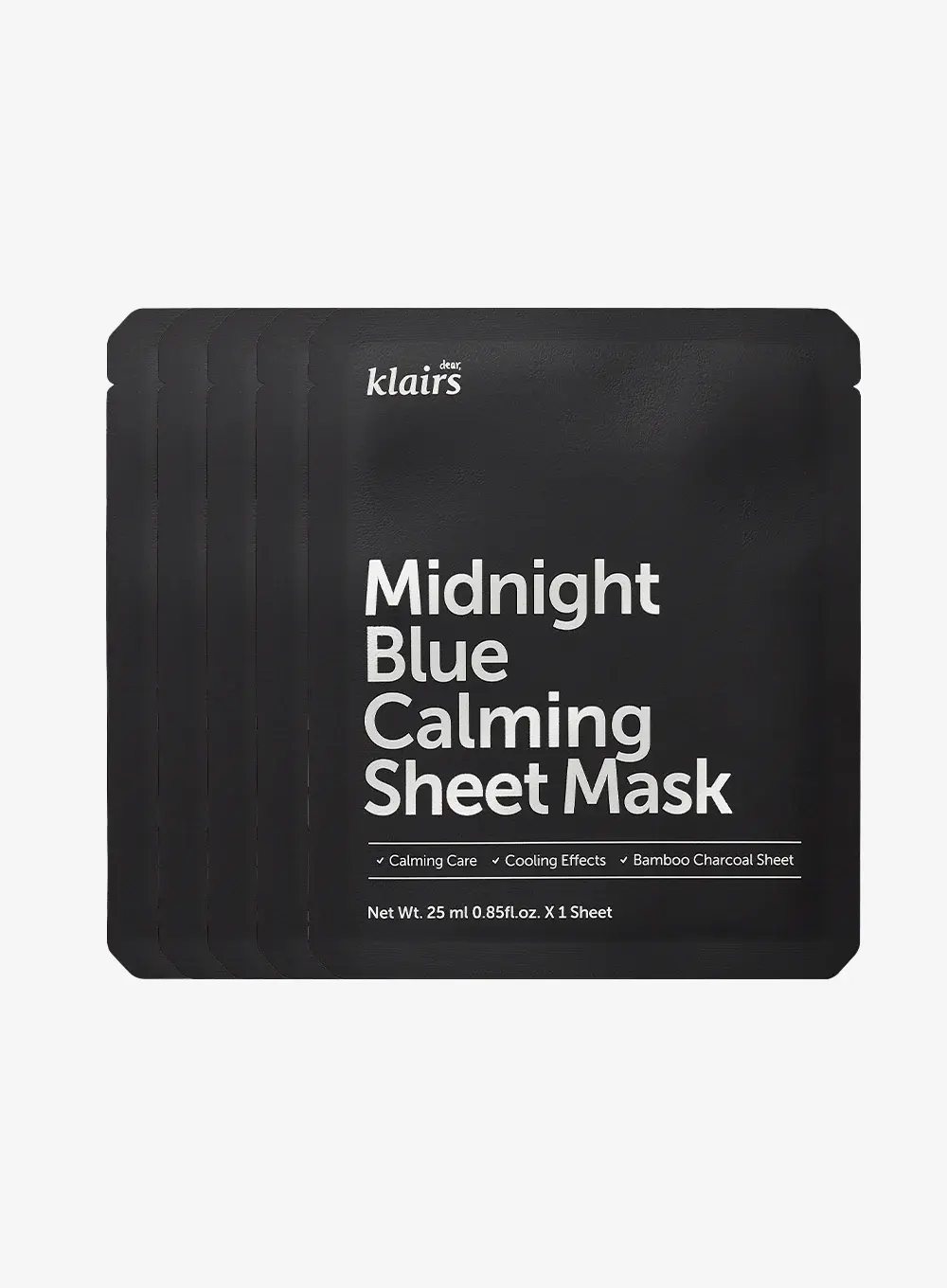 Midnight Blue Calming Sheet Mask (25ml / 5ea)