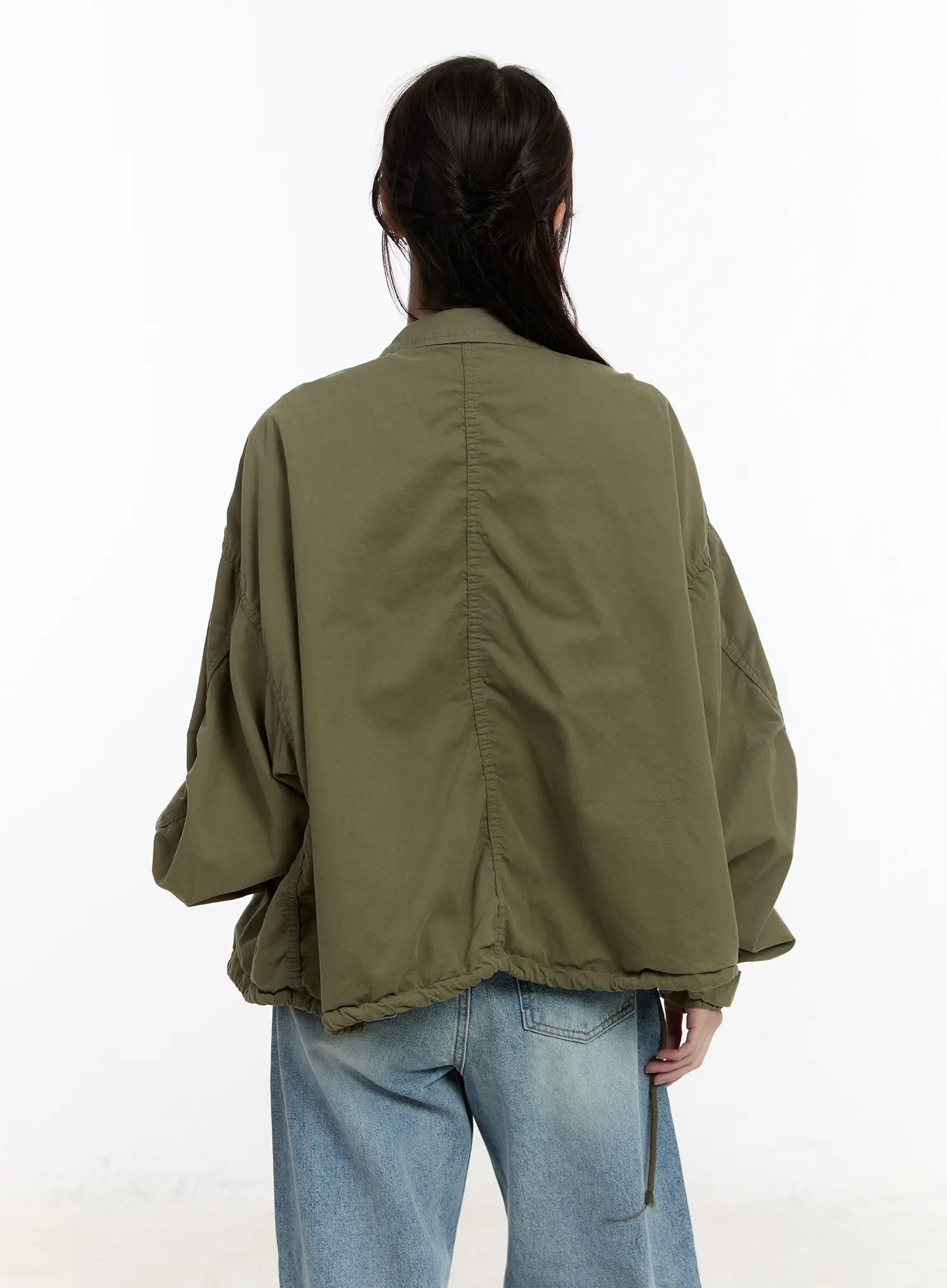 Military Style Oversized Jacket CM505 - Image 10