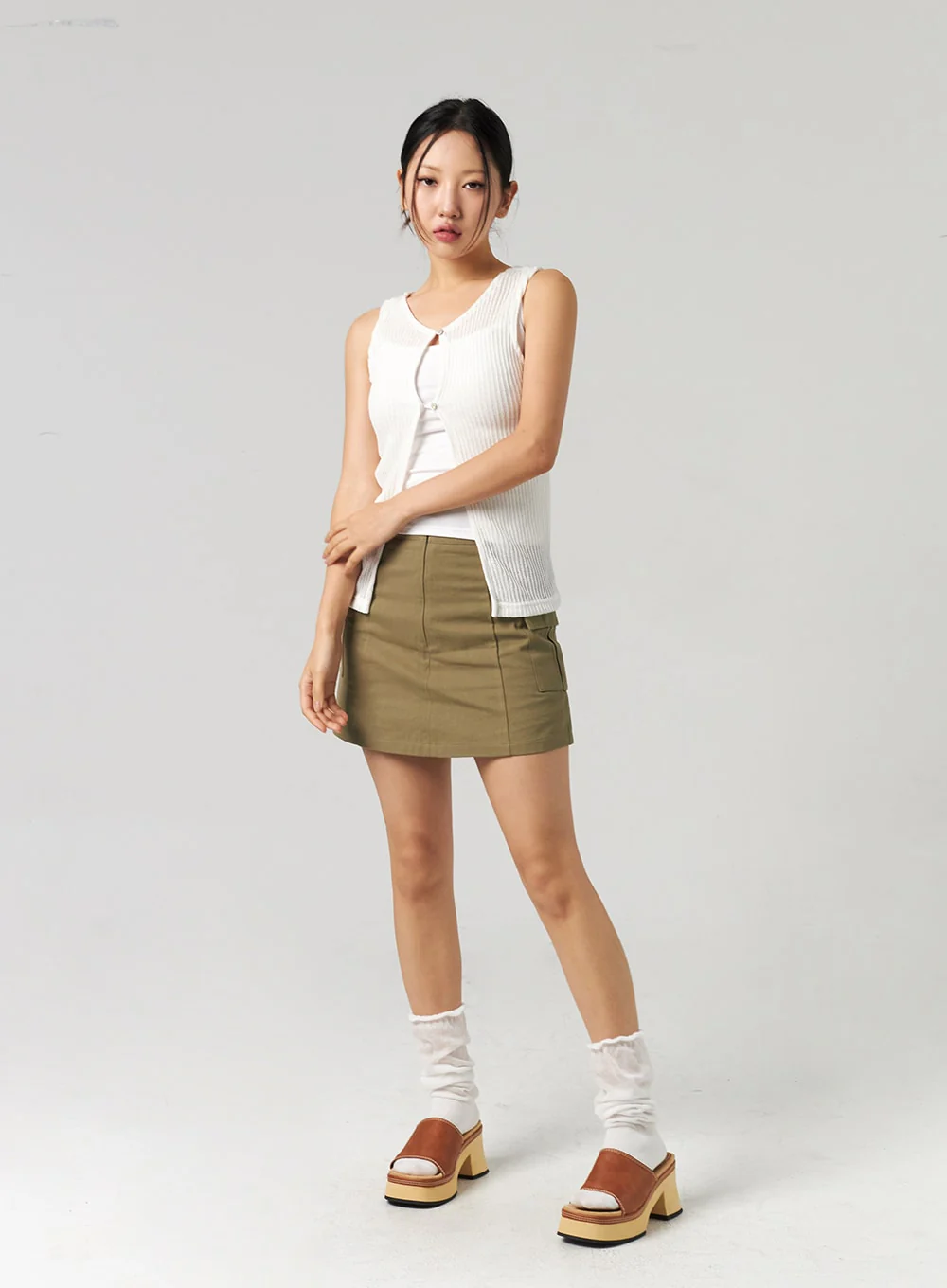 Mini Cargo Skirt CL307 - Image 16