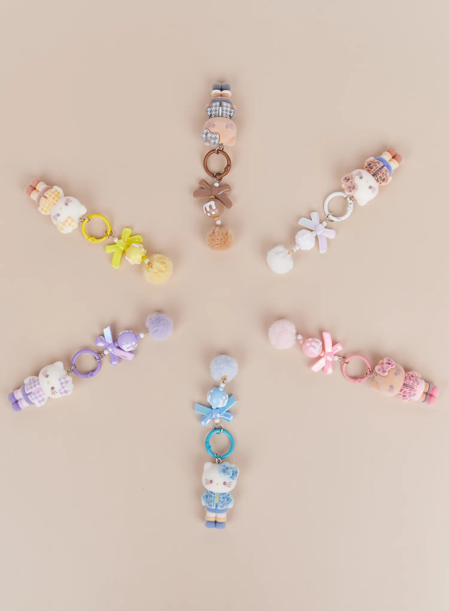Mini Cute Cat Keyring IM527 - Image 11