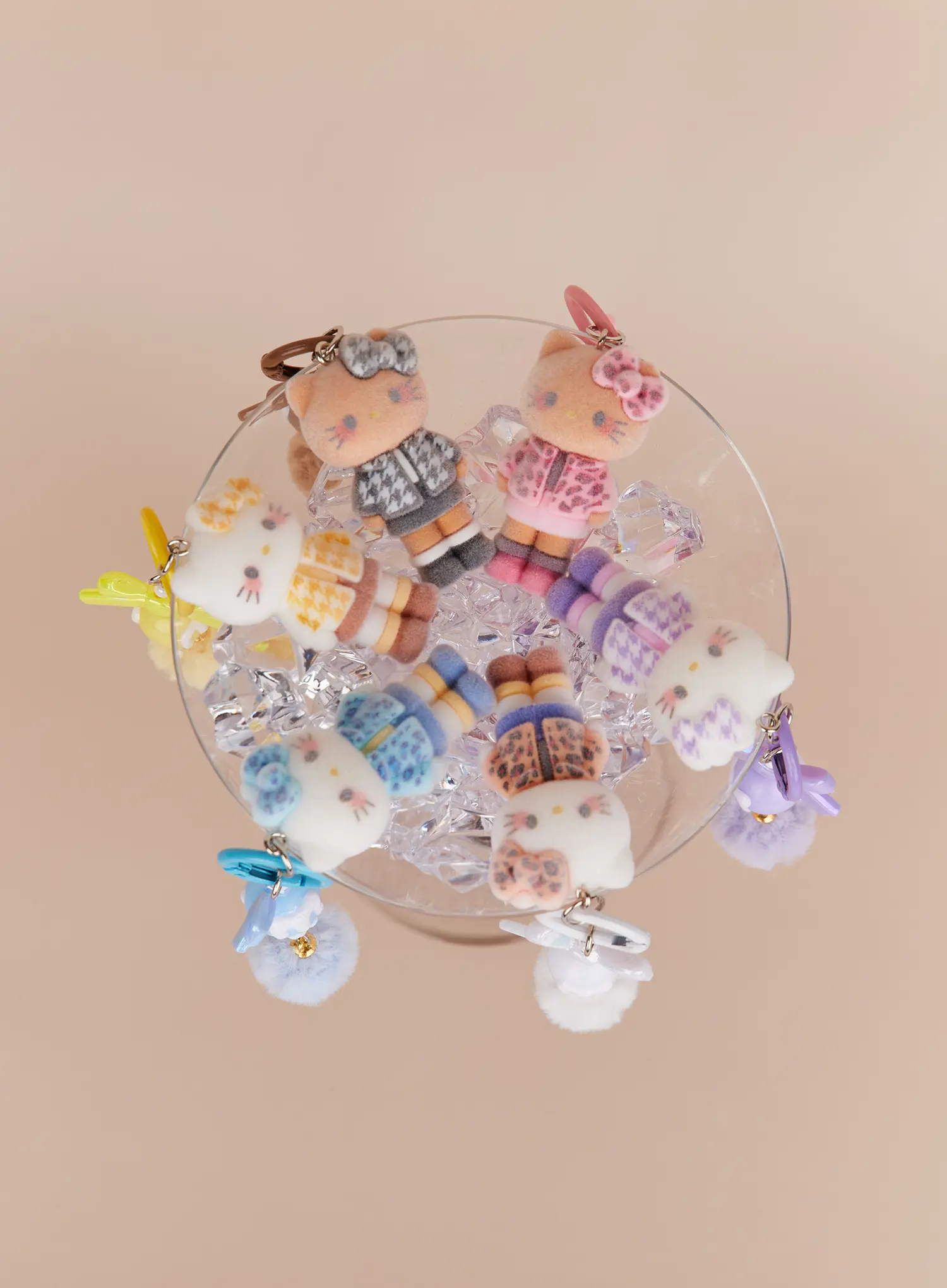Mini Cute Cat Keyring IM527 - Image 9
