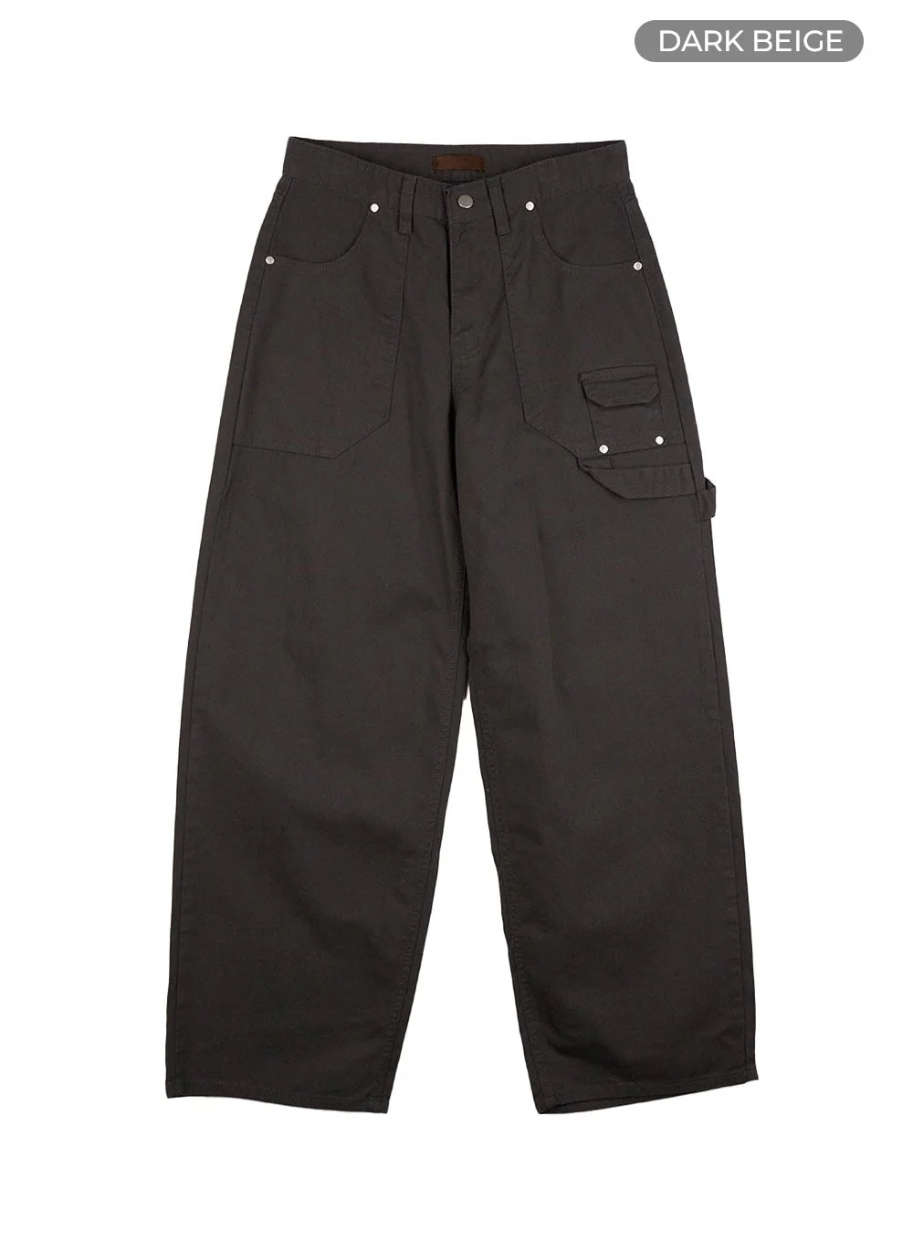 Mini Pocket Detail Wide-Fit Pants CO426 - Image 10