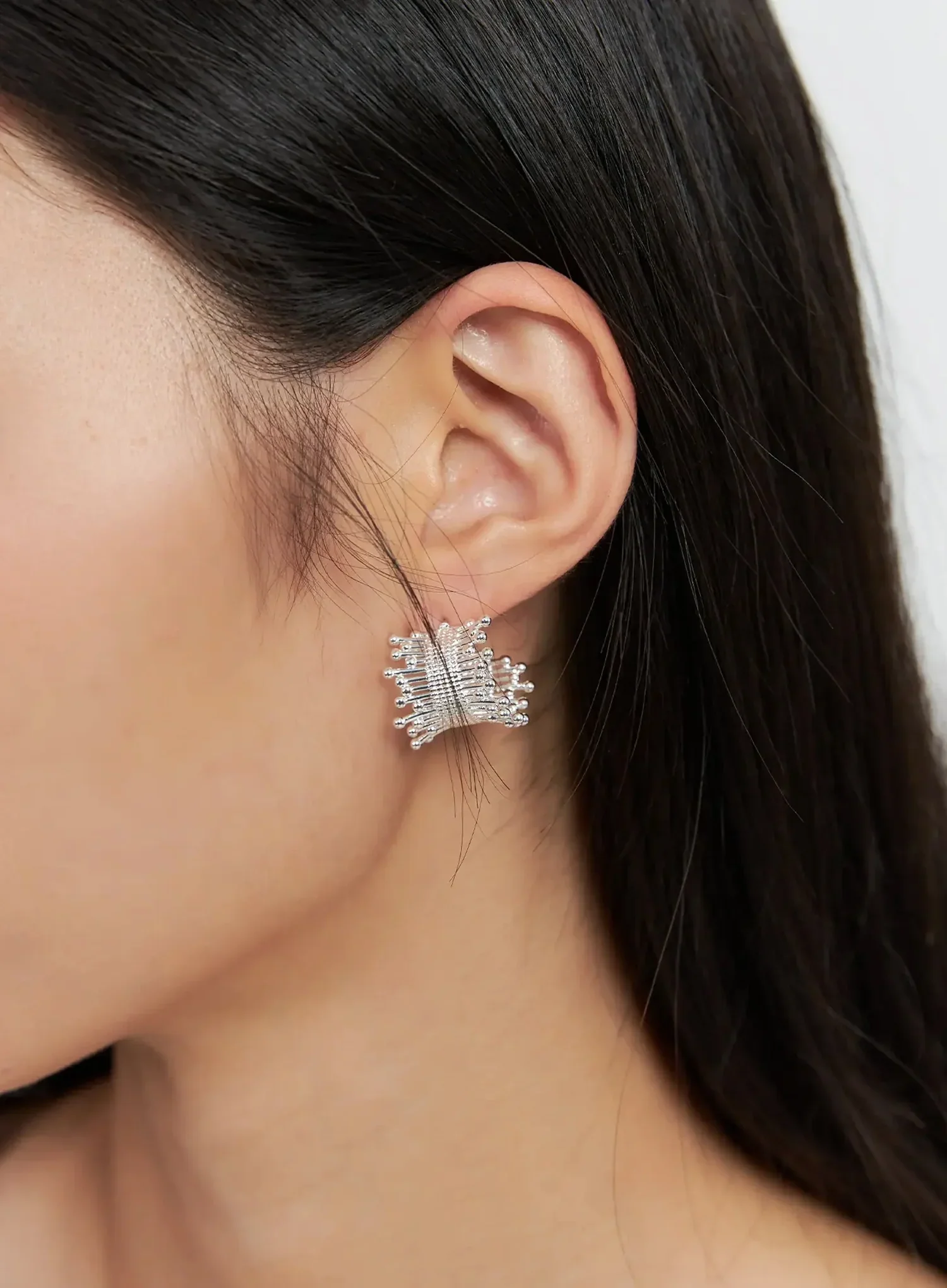 Modern Chic Statement Earrings IS515 - Image 4