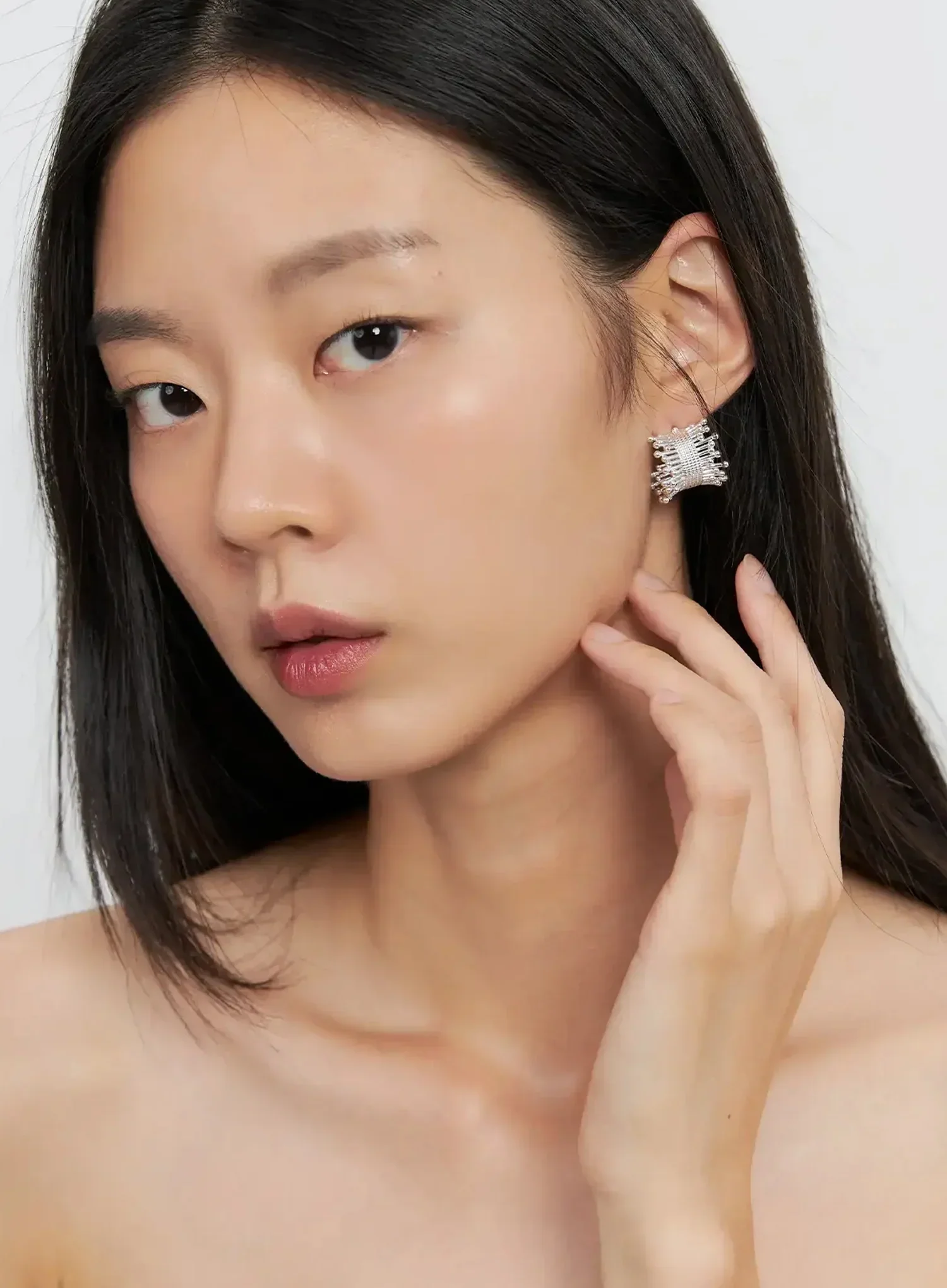 Modern Chic Statement Earrings IS515 - Image 5