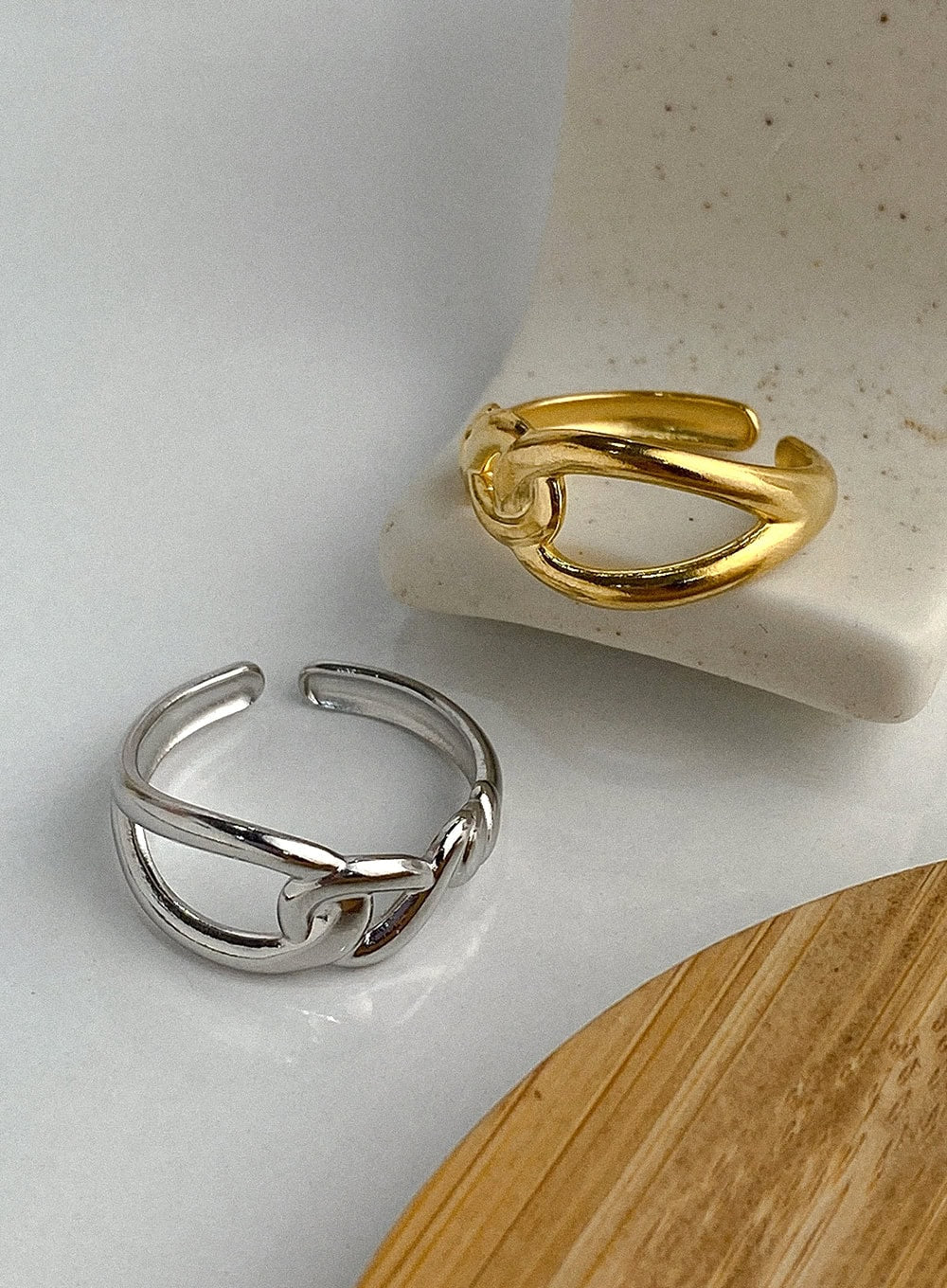 Monroe Soft Knot Ring IA524 - Image 2