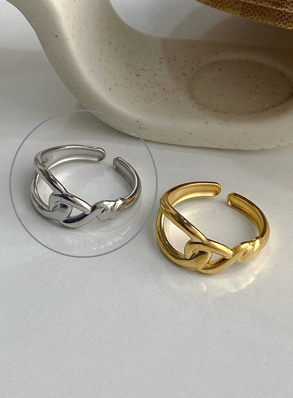 Monroe Soft Knot Ring IA524 - Image 5