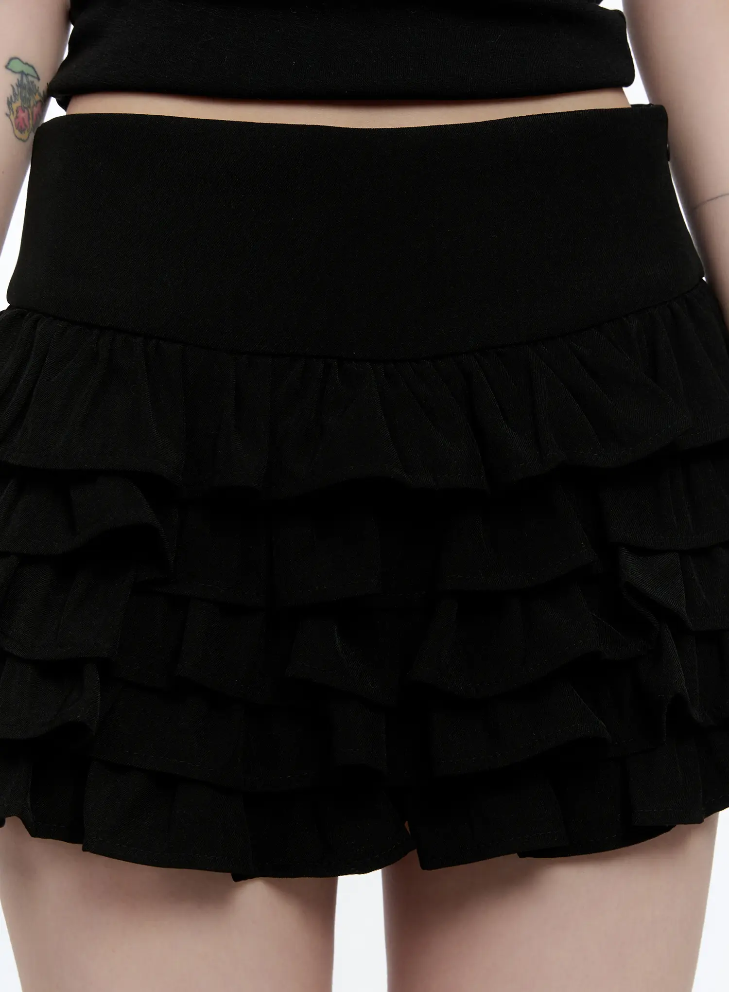 Multi-Layered Ruffle Mini Skirt CN517 - Image 9