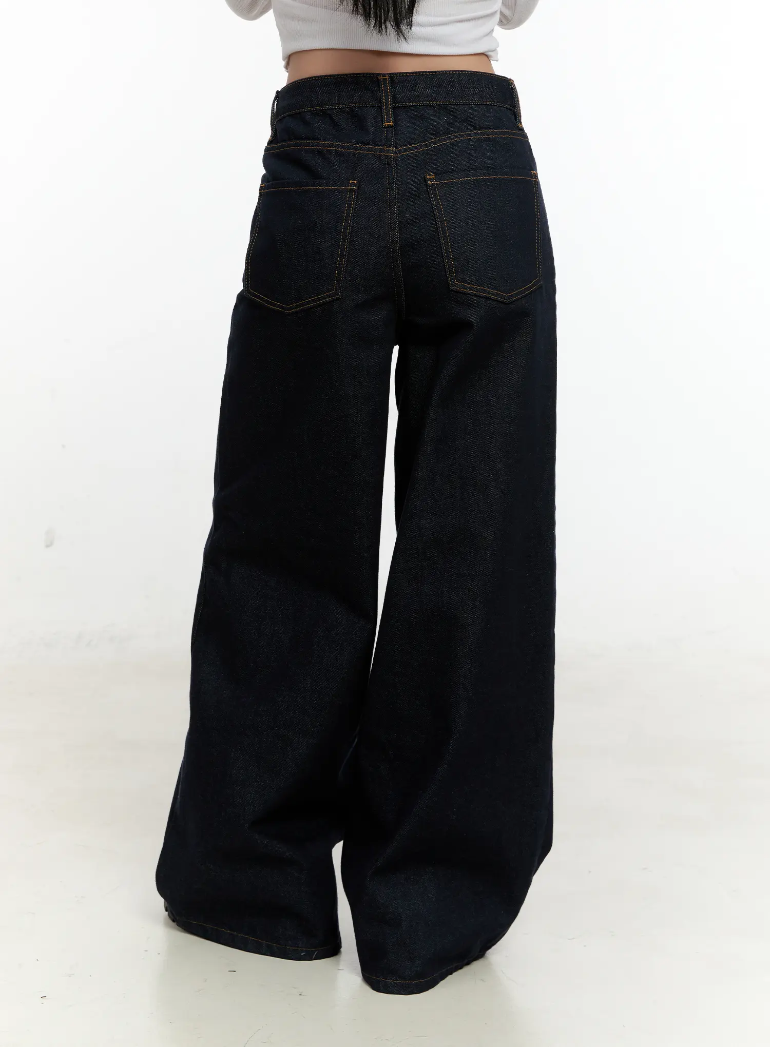 Nala Wide-Leg Bootcut Jeans CN506 - Image 6