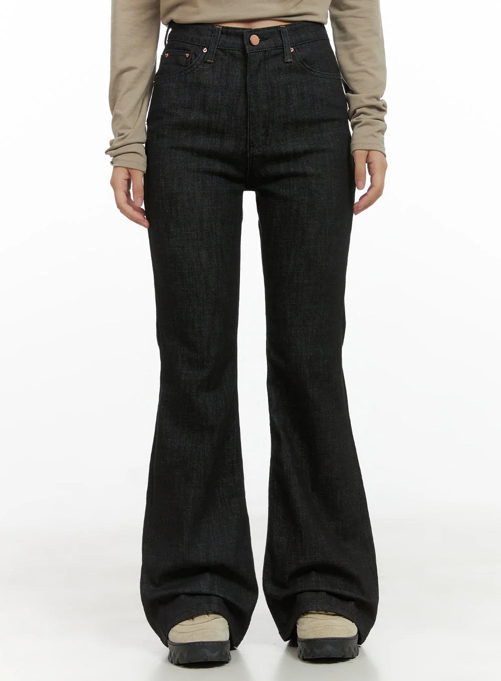 Noah Slim Bootcut Raw Denim Jeans CO404