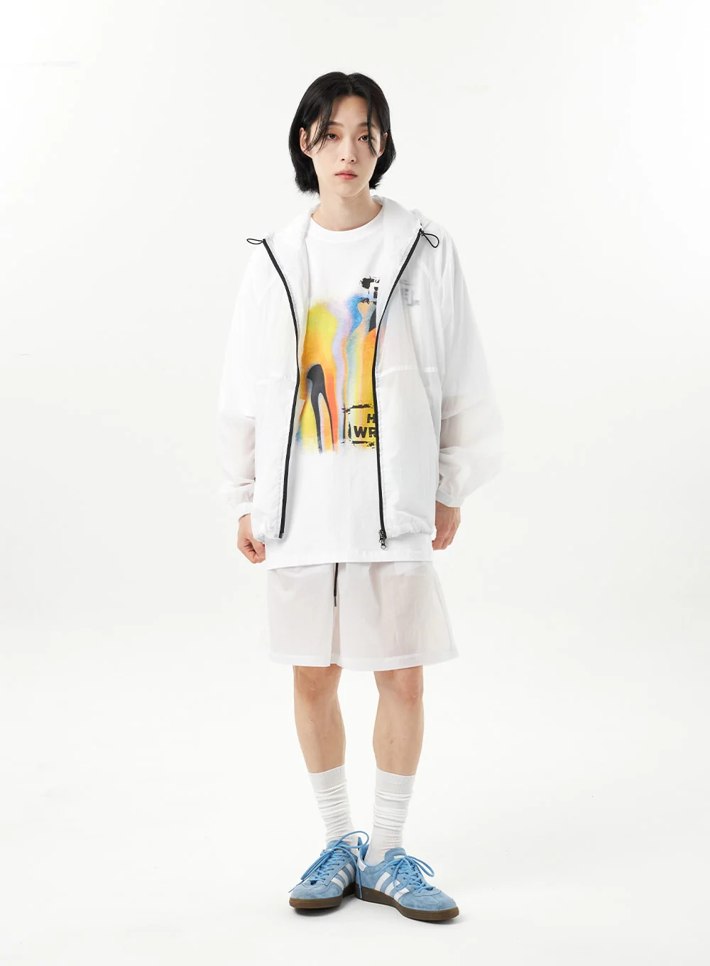 Nylon Hoodie Jacket CU314 - Image 16