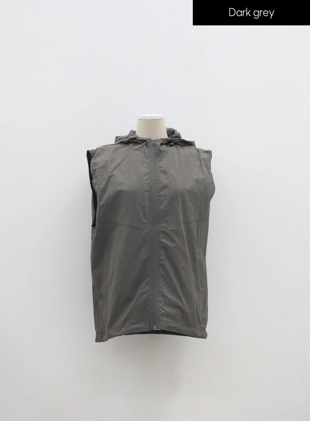 Nylon Hoodie Vest IA304 - Image 13