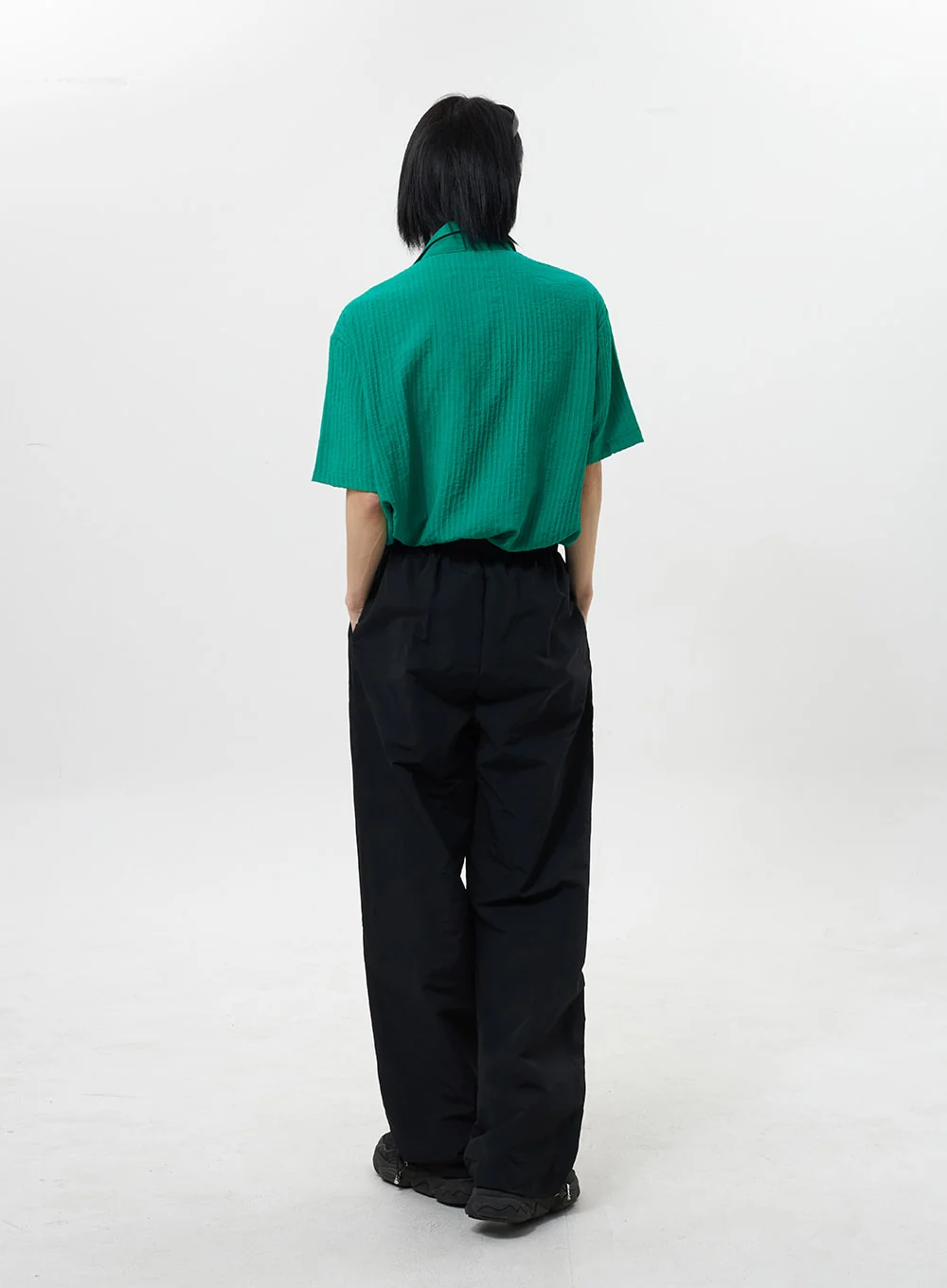 Nylon Track Pants Unisex CY318 - Image 16