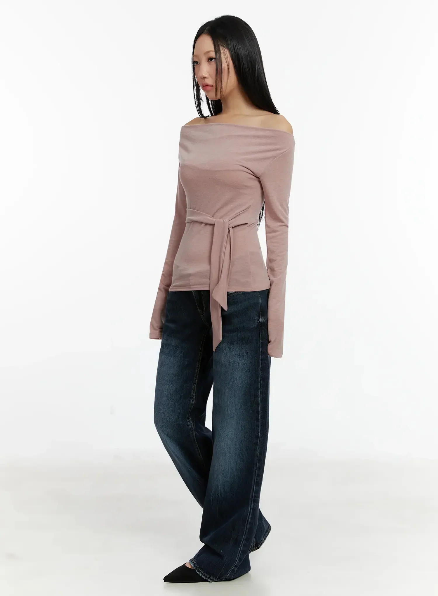 Off-Shoulder Bow Top ID525 - Image 9