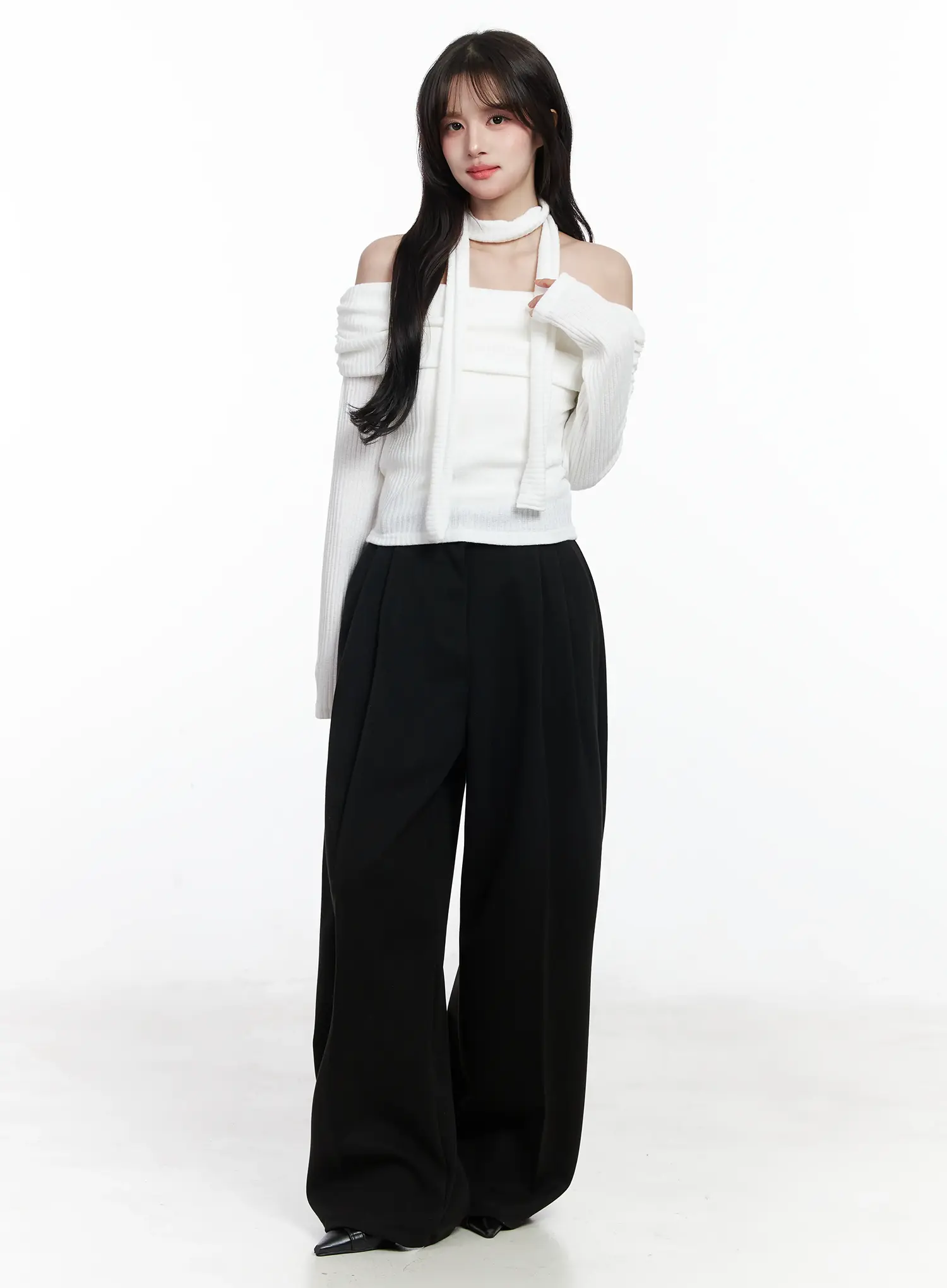 Off-Shoulder Choker Top IJ529 - Image 9