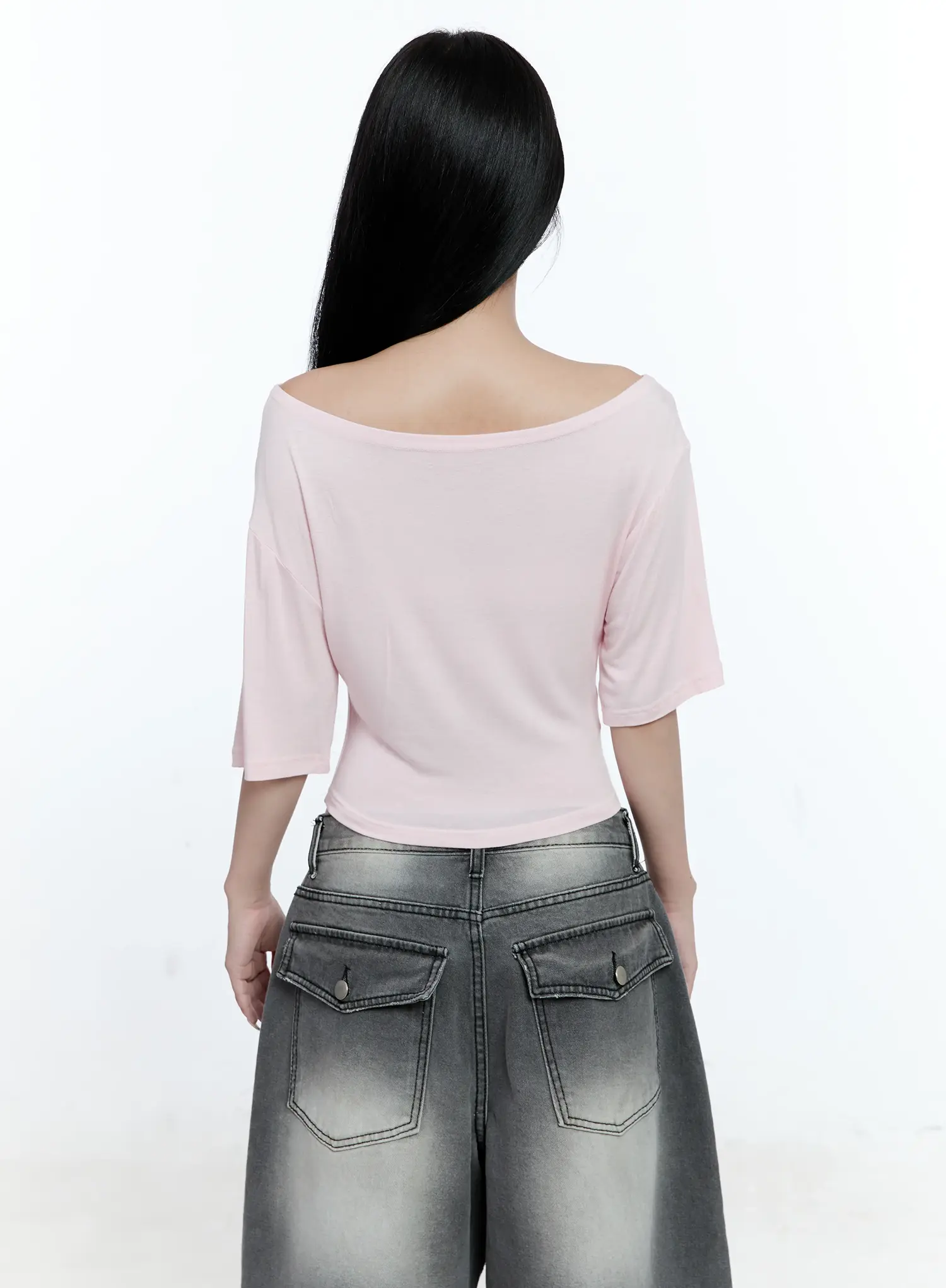 Off-Shoulder Crop Top CG511 - Image 5