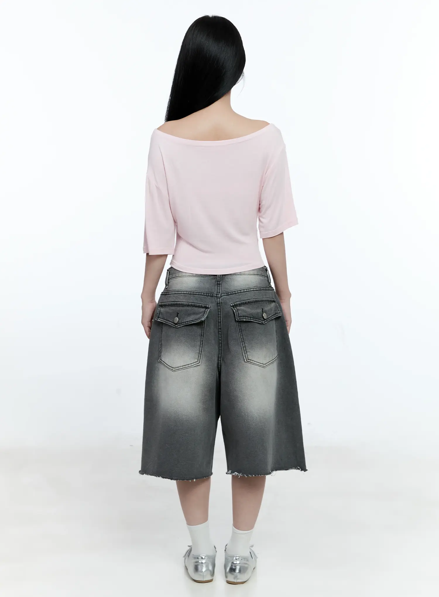 Off-Shoulder Crop Top CG511 - Image 6