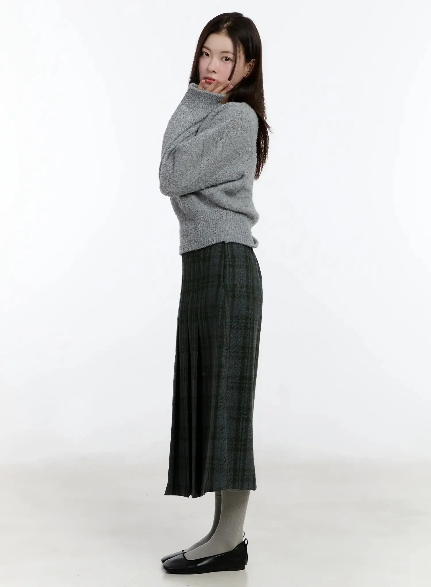 Off-Shoulder Knit Sweater ID526 - Image 10