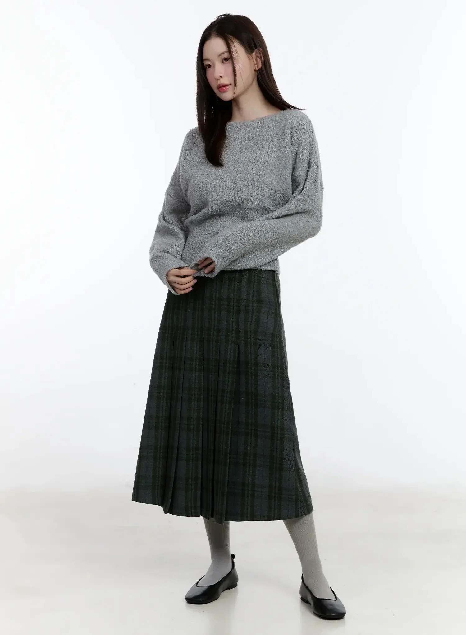 Off-Shoulder Knit Sweater ID526 - Image 4