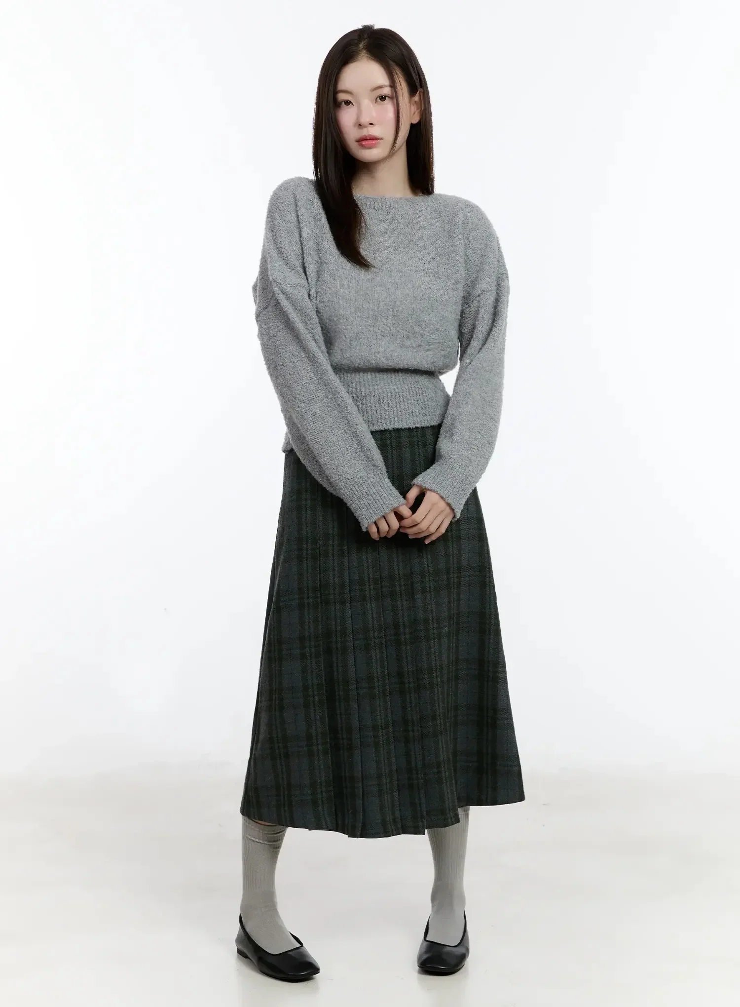 Off-Shoulder Knit Sweater ID526 - Image 9