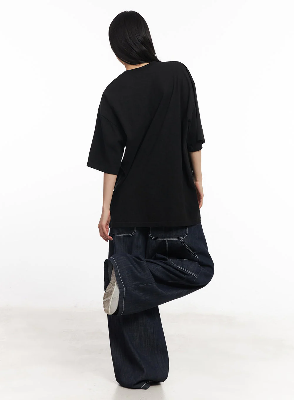 Ohio Patch Oversize T-Shirt IY529 - Image 11