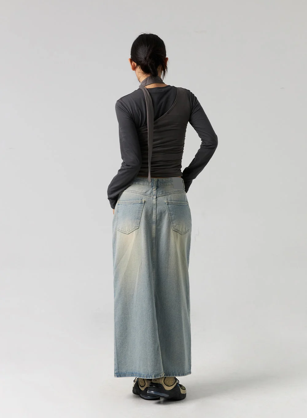 One-Shoulder Cami and Scarf Set CG327 - Image 9
