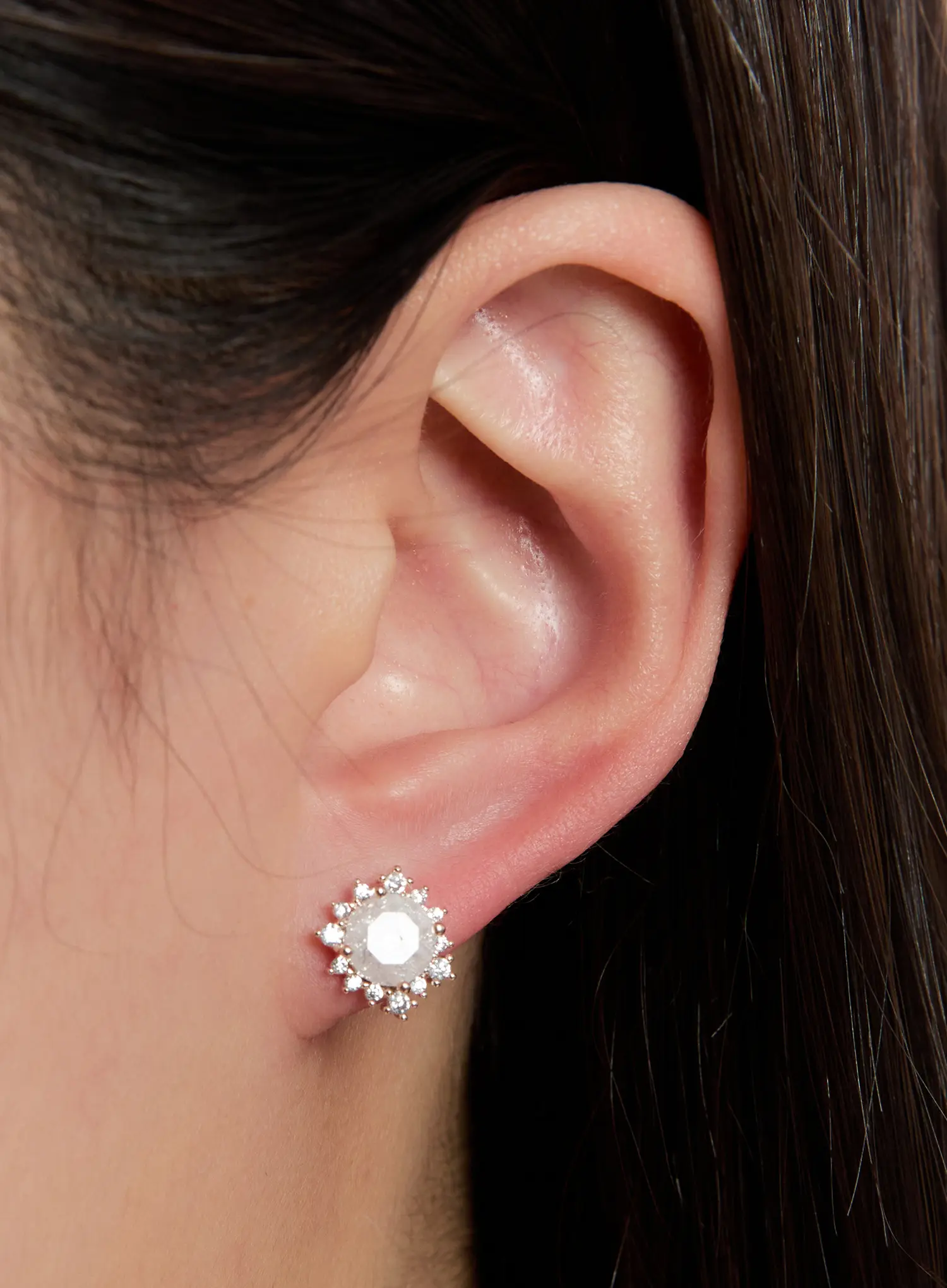 Opal Stud Earrings IN528