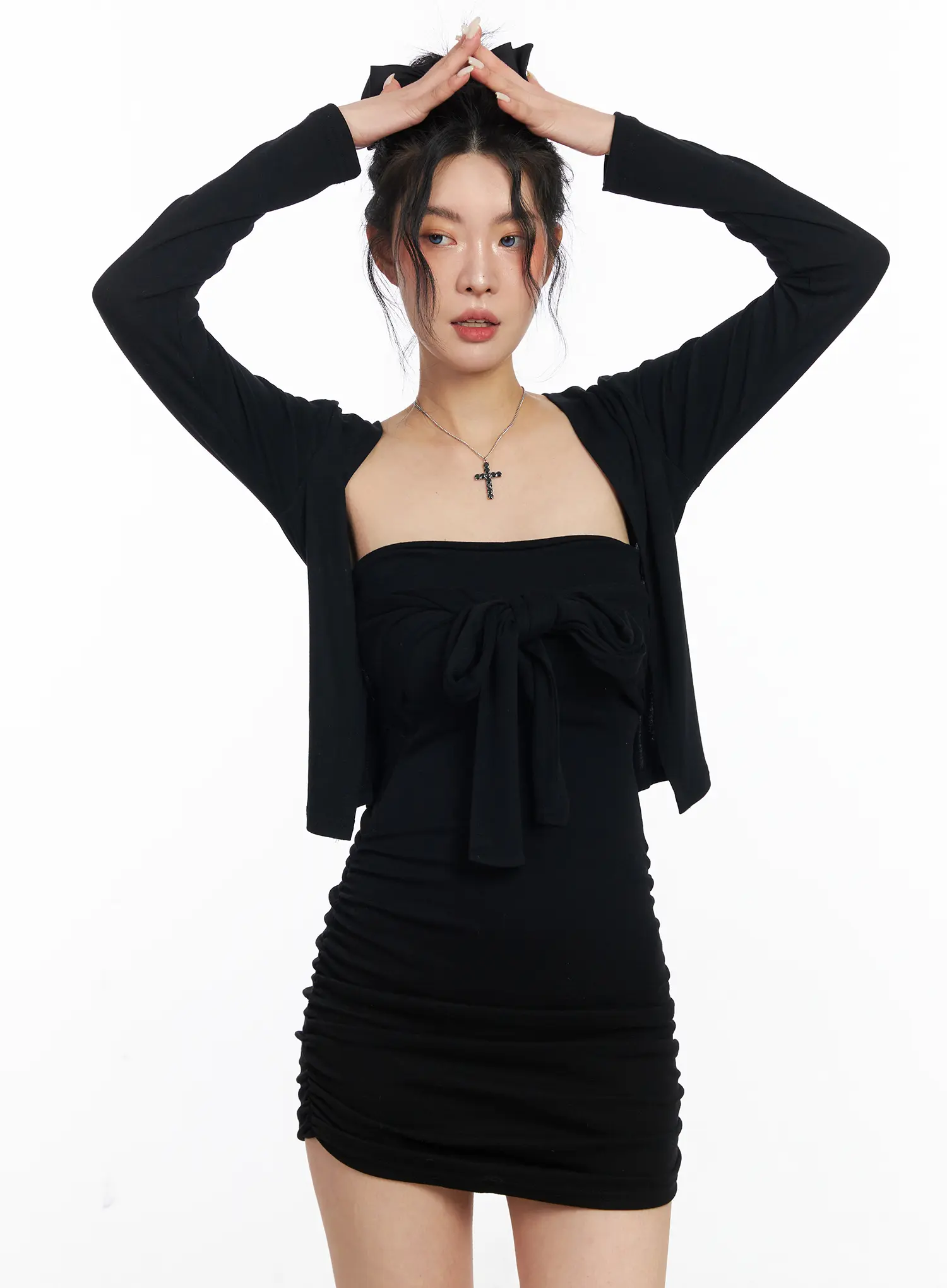 Open-Front Cardigan CJ523