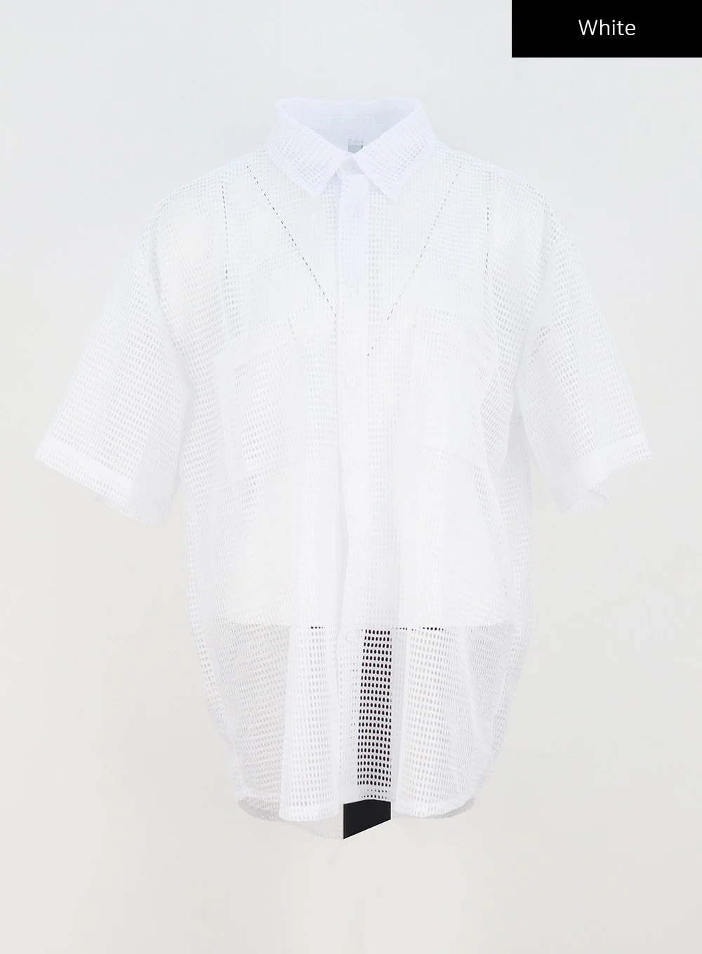 Open Stitch Shirt Unisex CY319 - Image 14