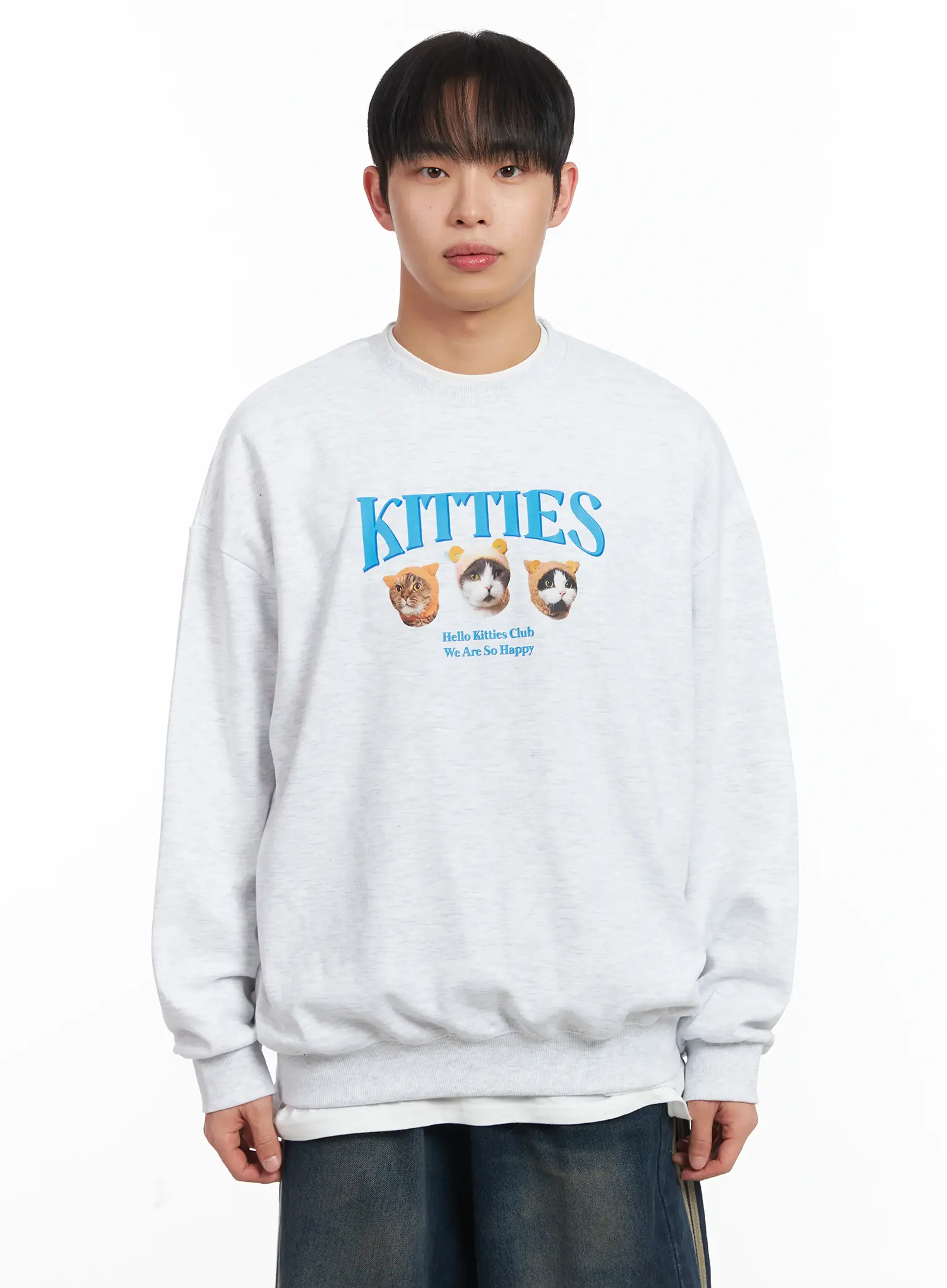 Oversized Animal Graphic Sweatshirt ID515 - Image 12