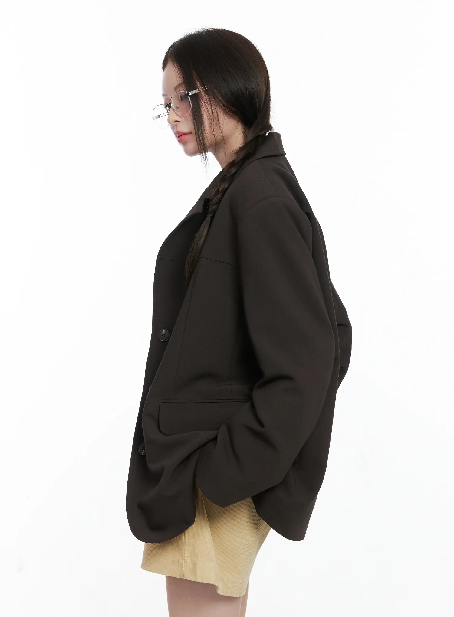 Oversized Blazer Jacket CO503 - Image 5
