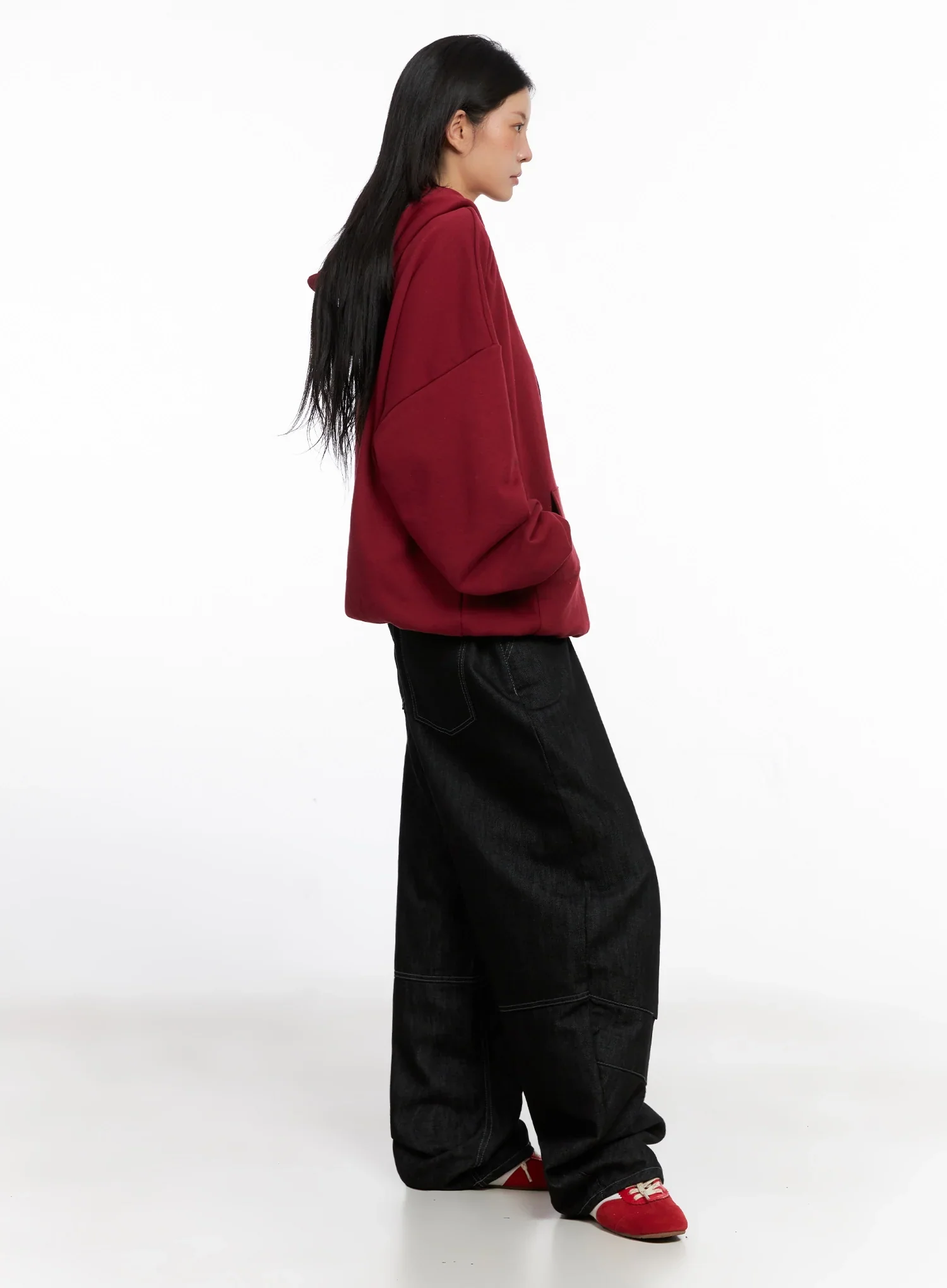 Oversized Casual Hoodie IS515 - Image 8