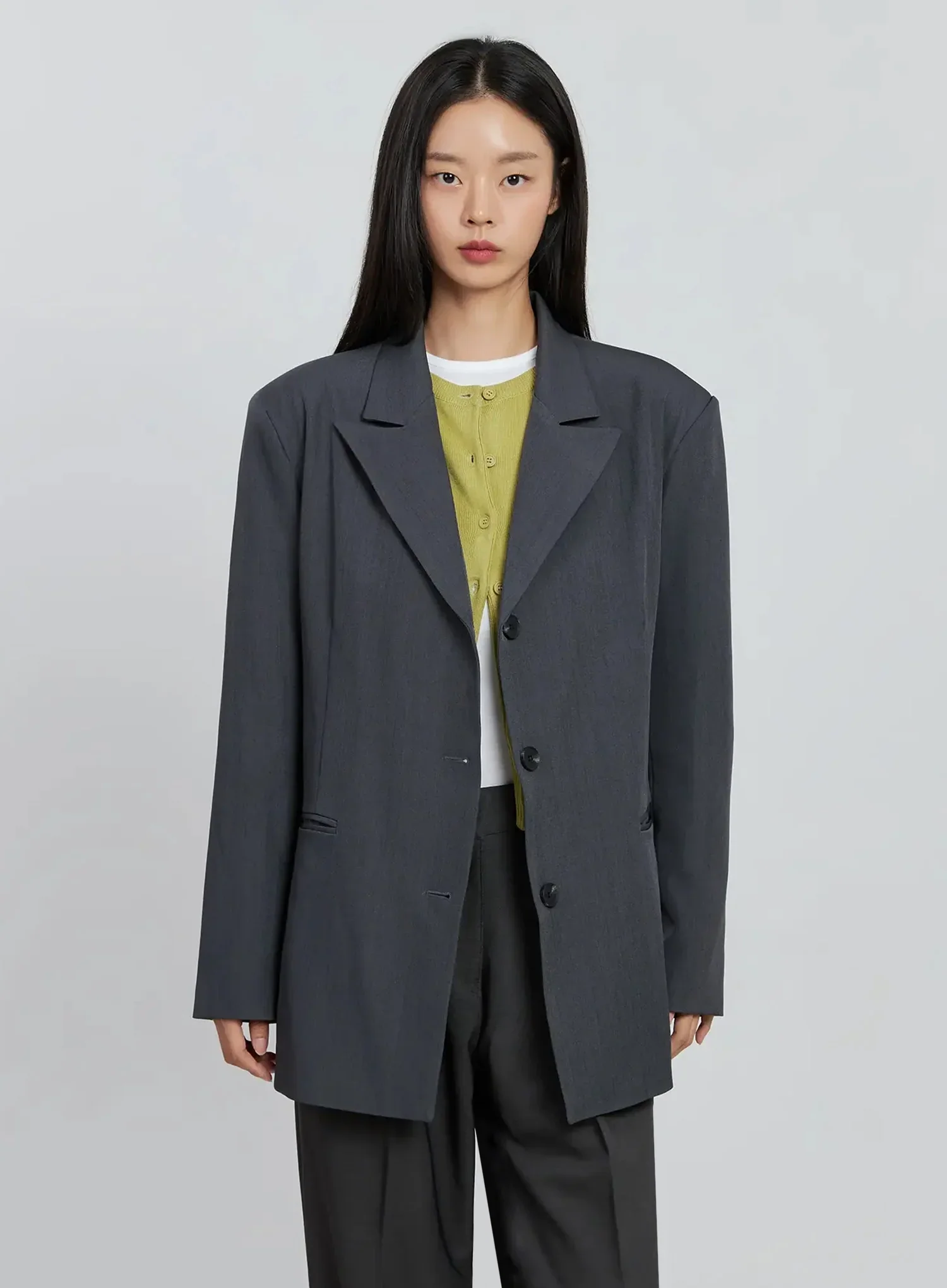 Oversized Classic Blazer IN507