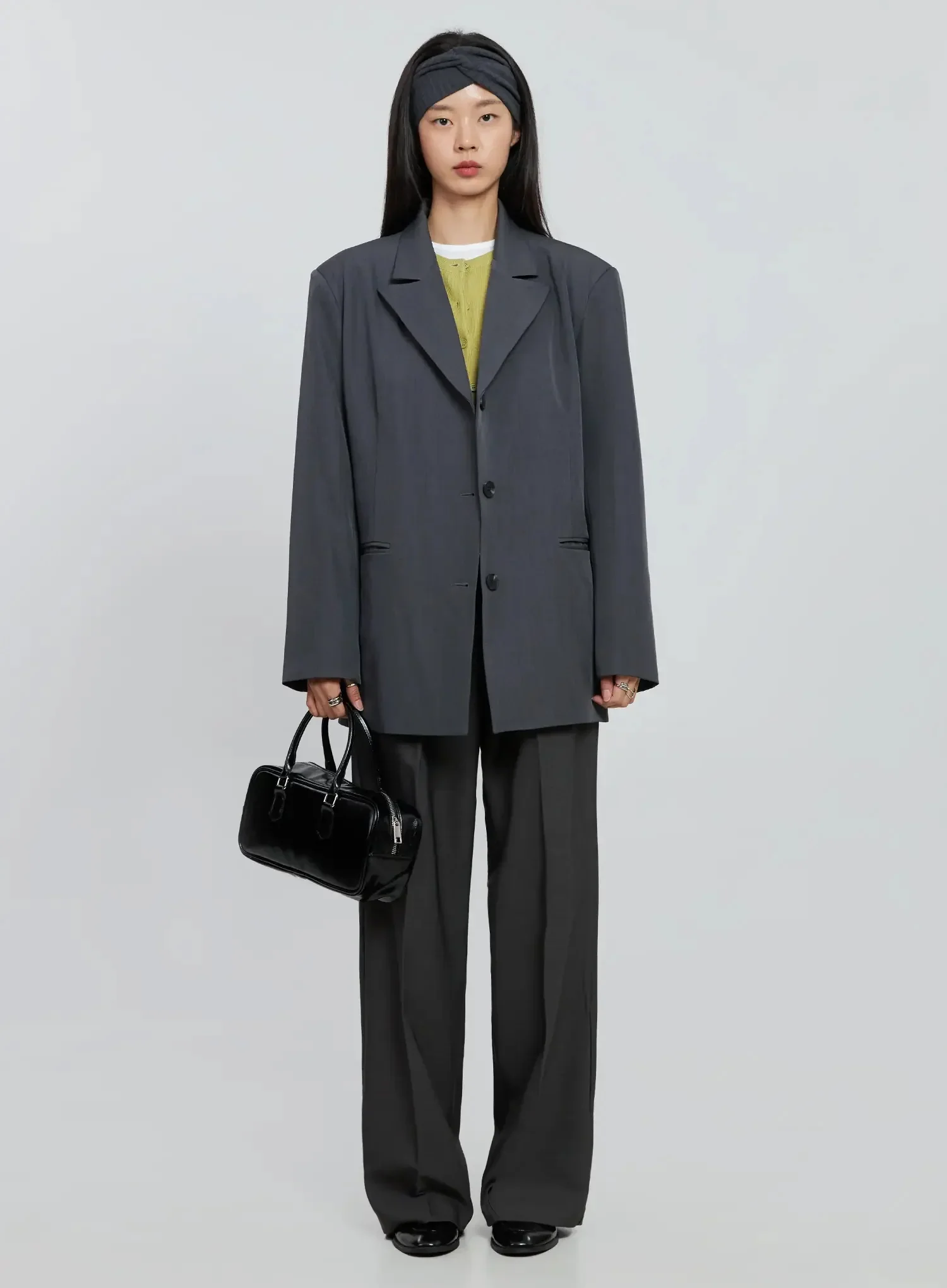 Oversized Classic Blazer IN507 - Image 12
