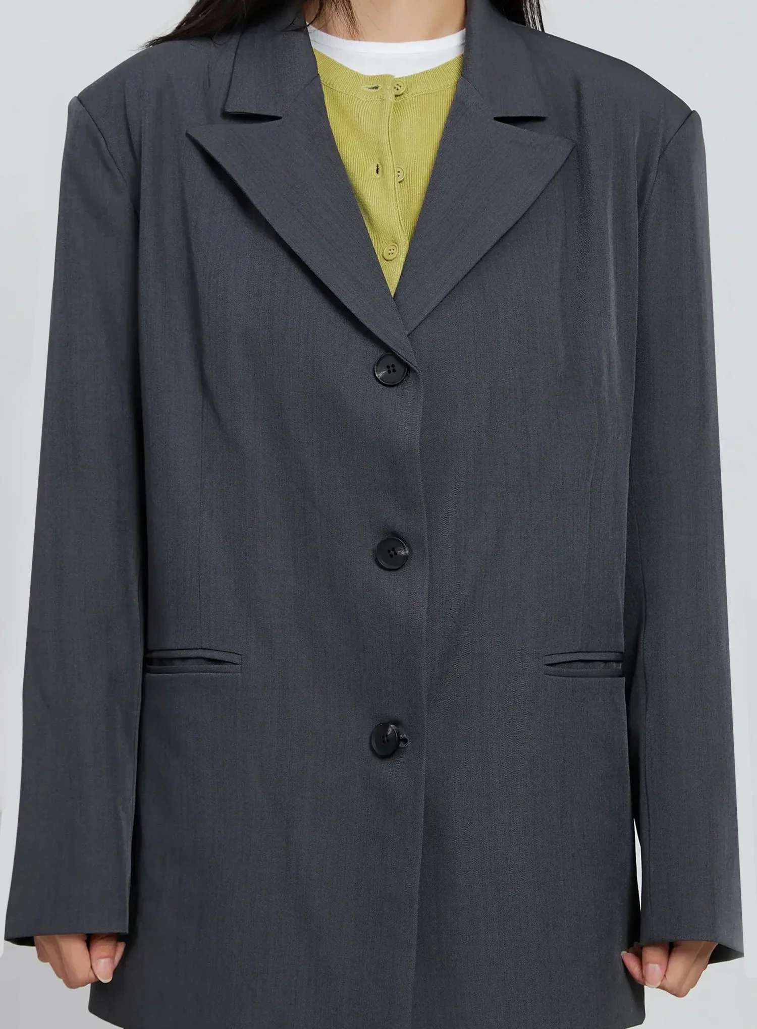 Oversized Classic Blazer IN507 - Image 4