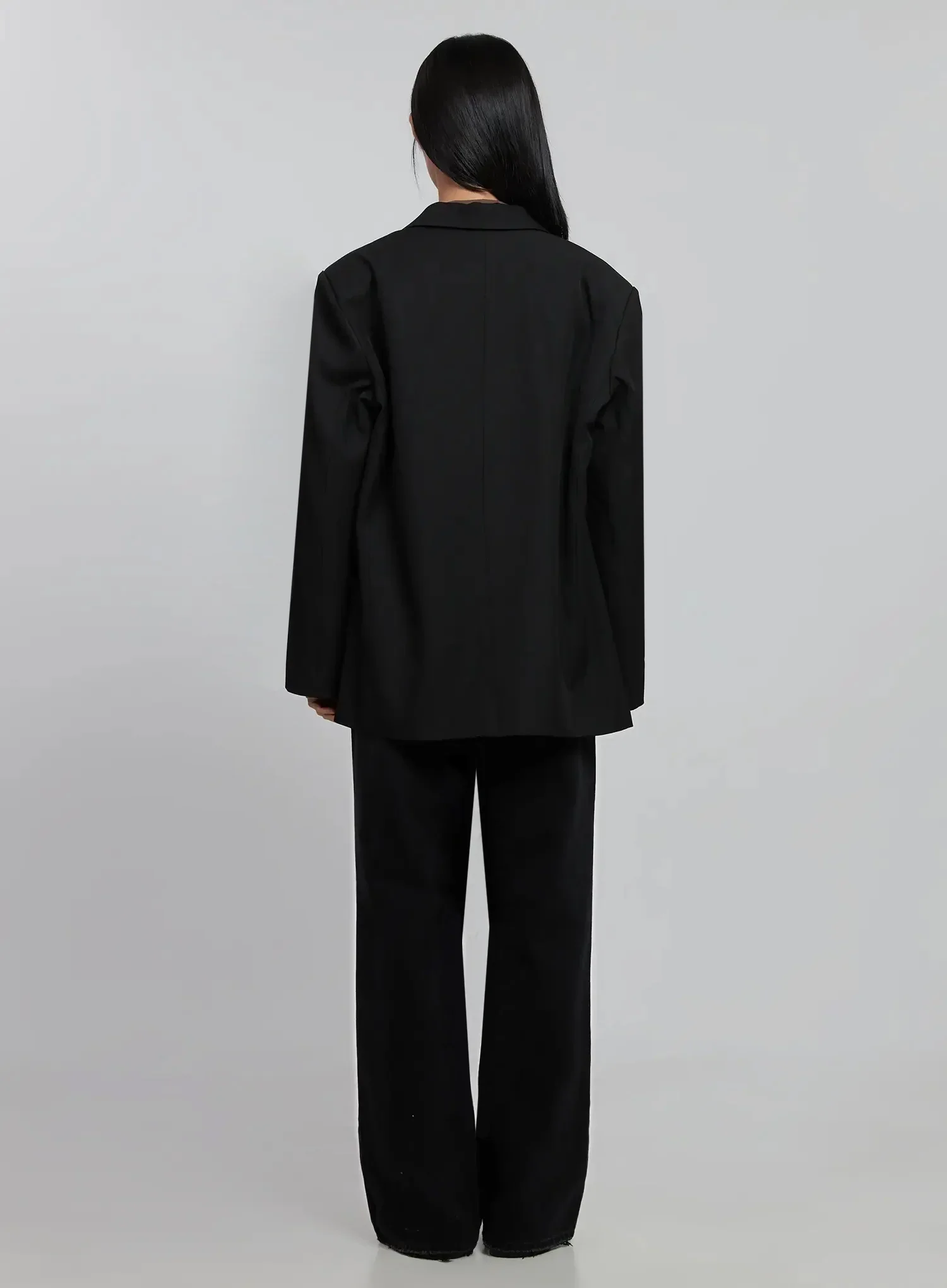 Oversized Double-Breasted Blazer ID516 - Image 11