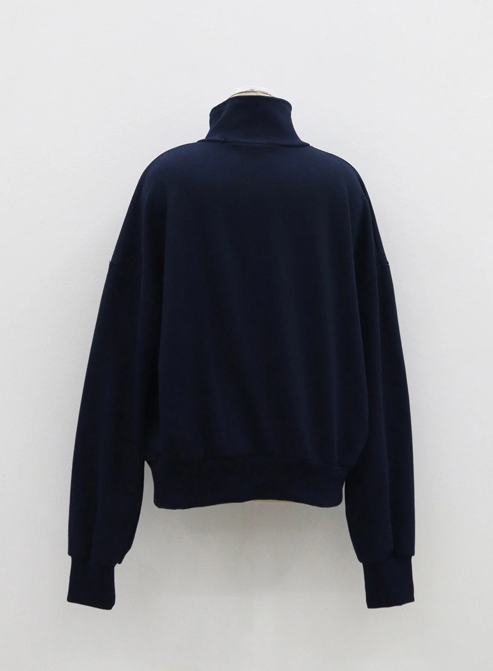 Oversized Half Zip-Up OF316 - Image 16