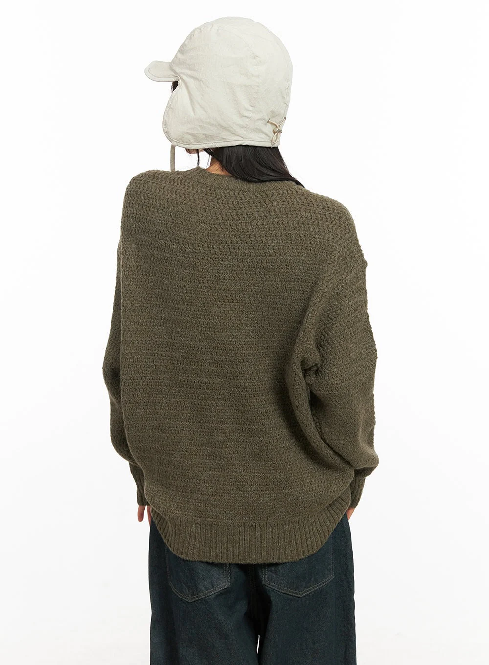 Oversized Mohair-Blend Sweater CD425 - Image 8
