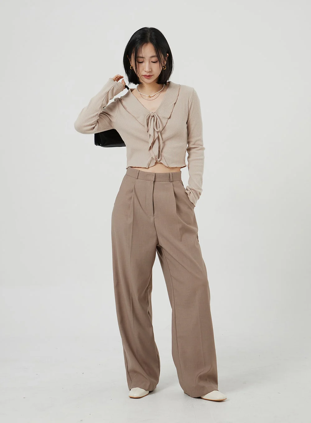Oversized Tailored Pants OF314 - Image 11
