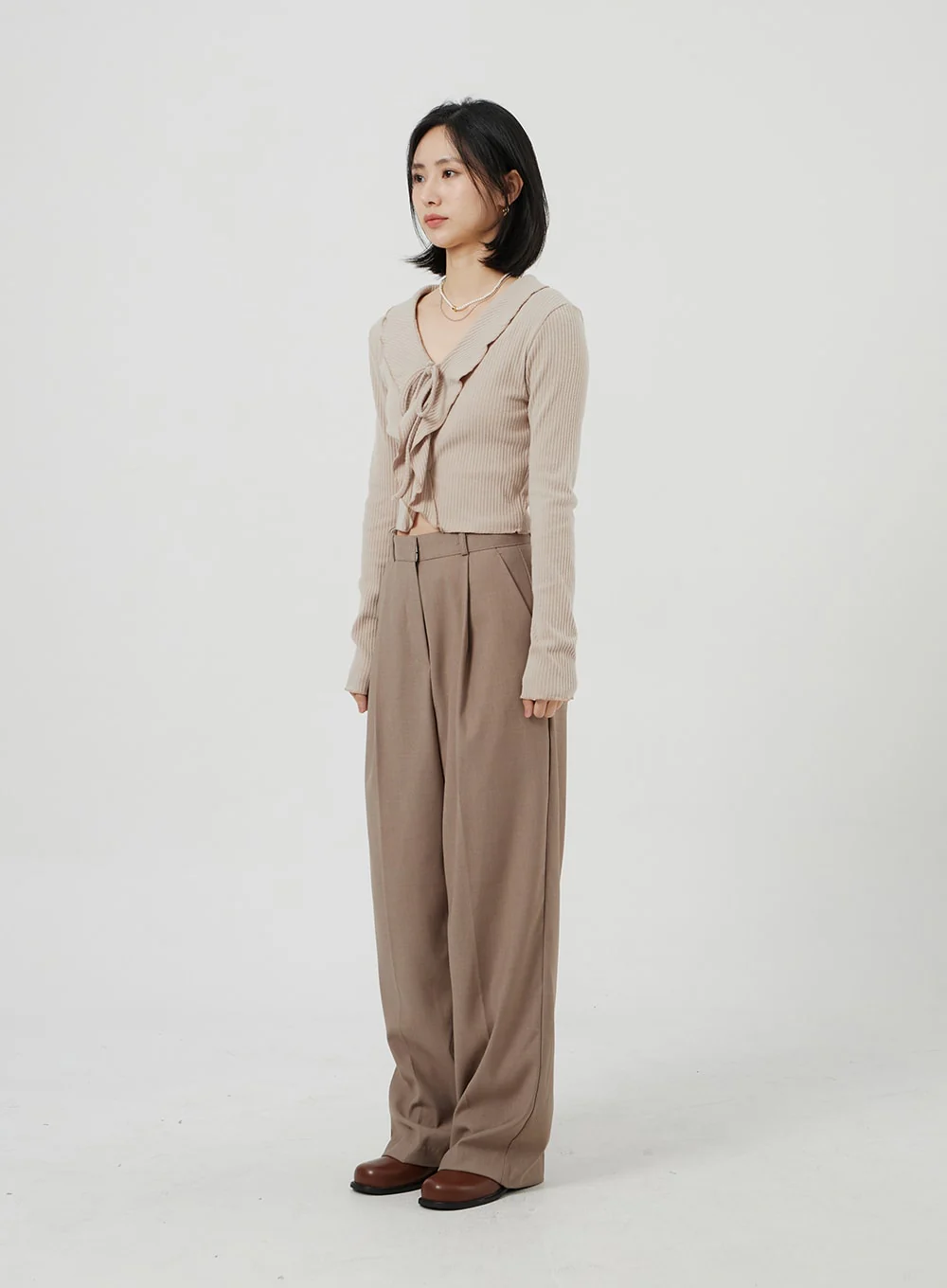 Oversized Tailored Pants OF314 - Image 13