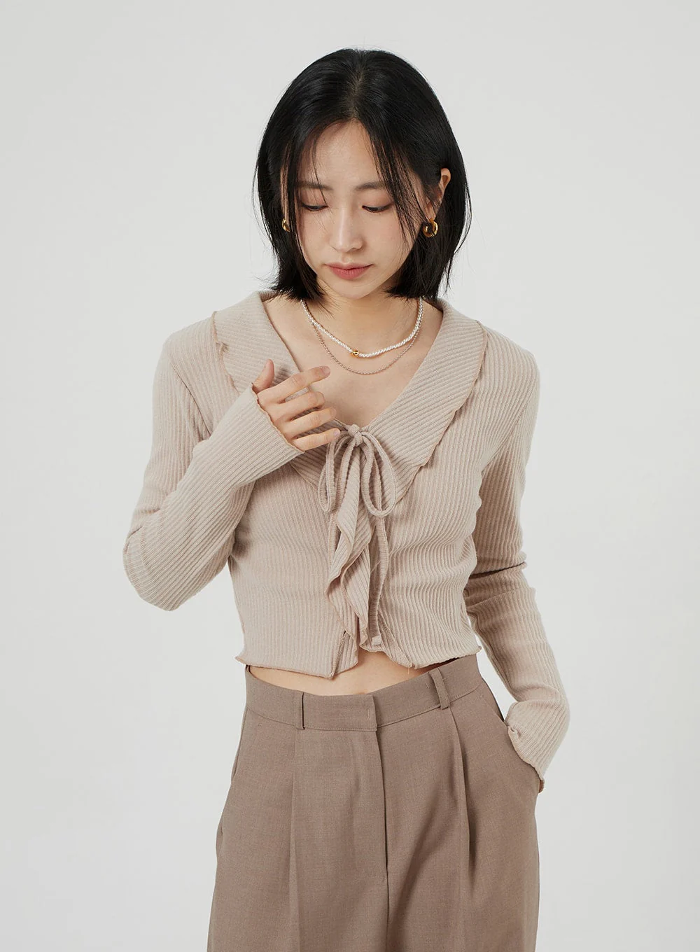 Oversized Tailored Pants OF314 - Image 7