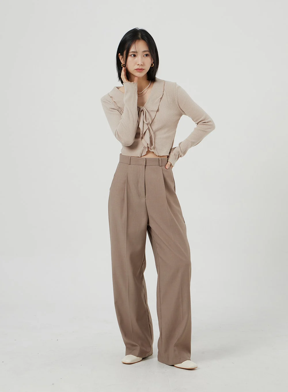 Oversized Tailored Pants OF314 - Image 9
