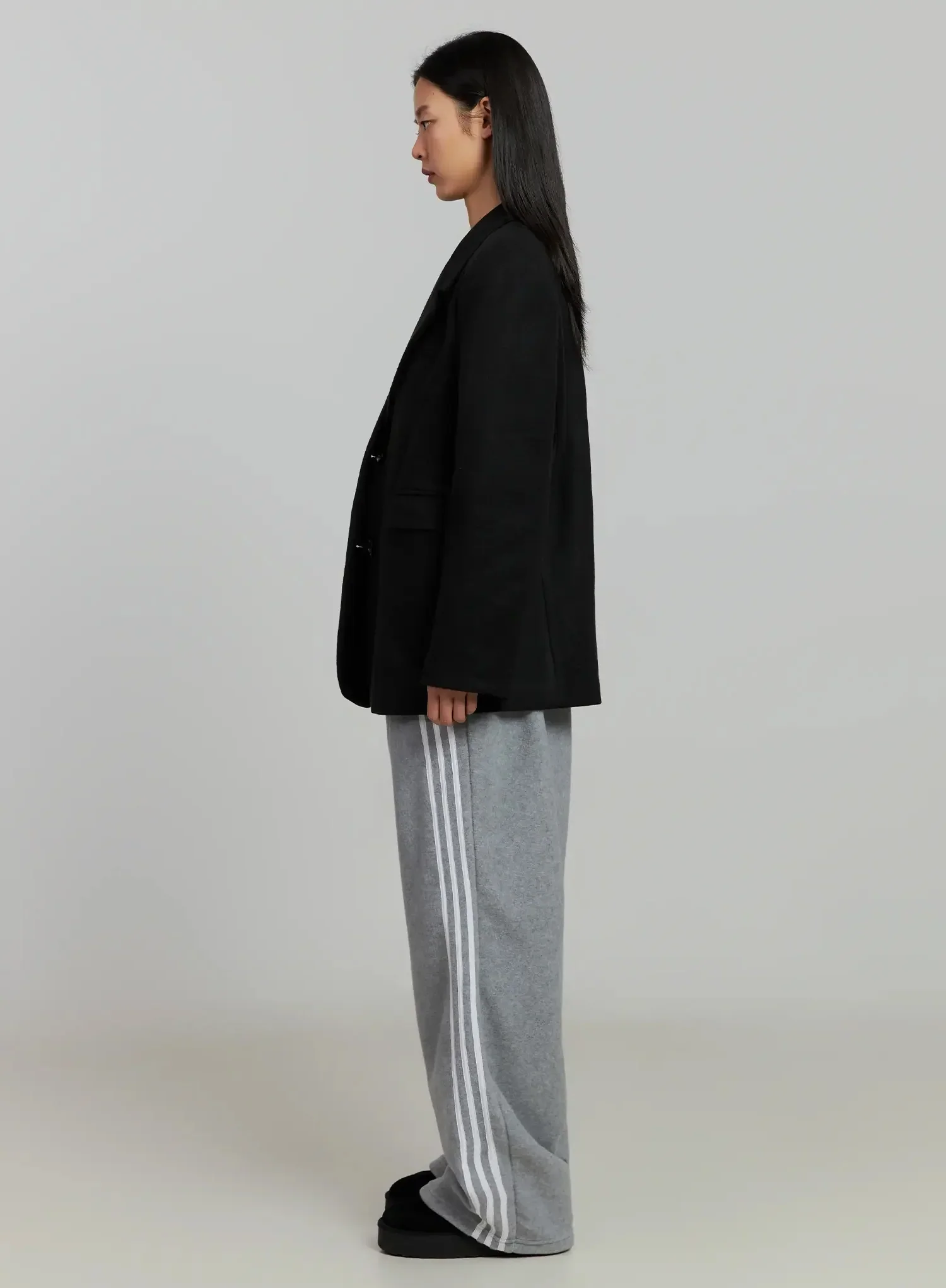 Oversized Wool Jacket IJ505 - Image 6