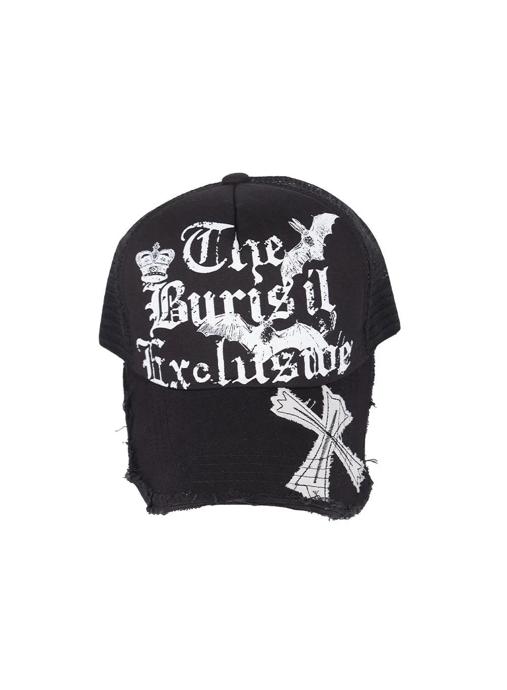 Patched Graphic Mesh Cap IY516 - Image 15