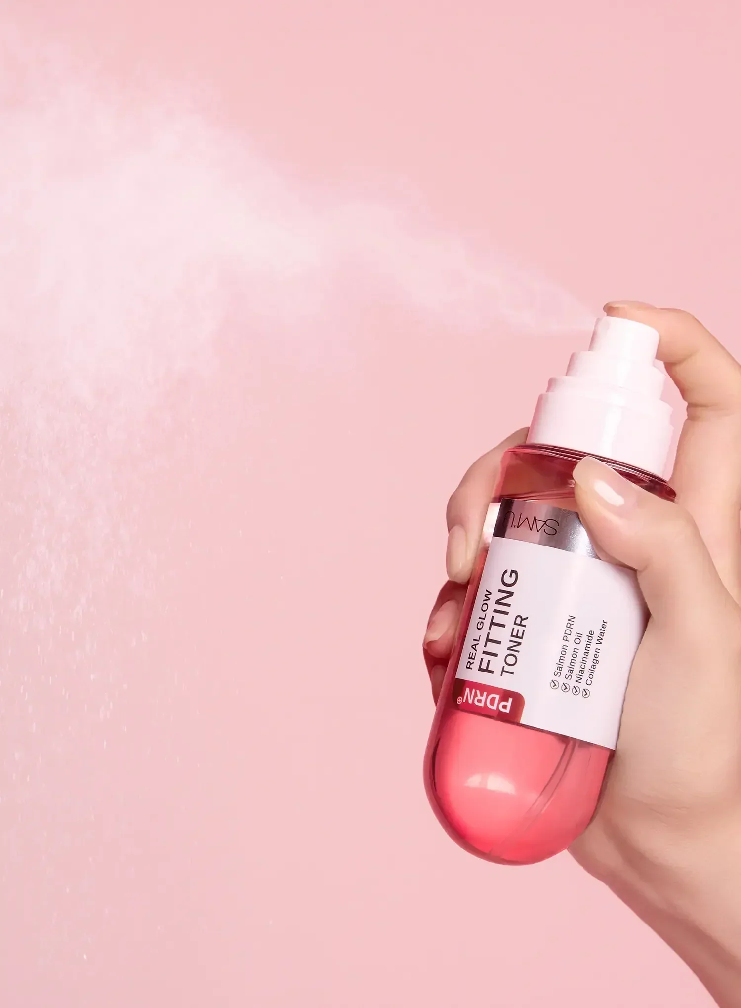 PDRN Real Glowing Fitting Toner (180ml) - Image 2