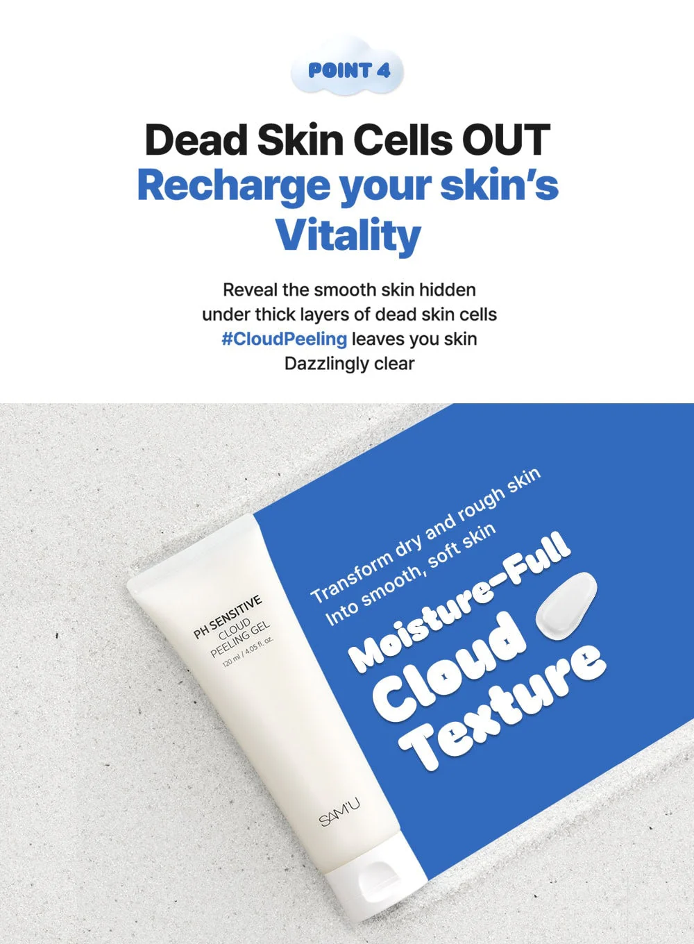PH Sensitive Cloud Peeling Gel (120ml) - Image 12