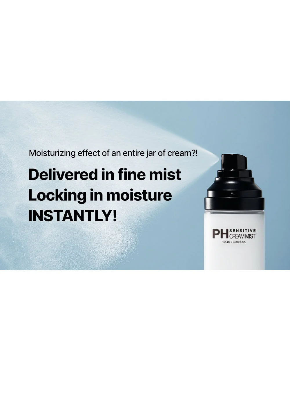 PH Sensitive Cream Mist (100ml) - Image 3